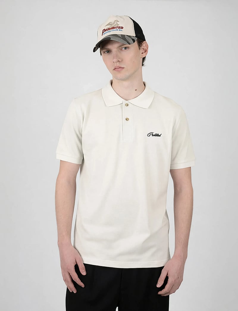 Prohibited - Hampton Polo - gestrickte polohemden - off-white - 0