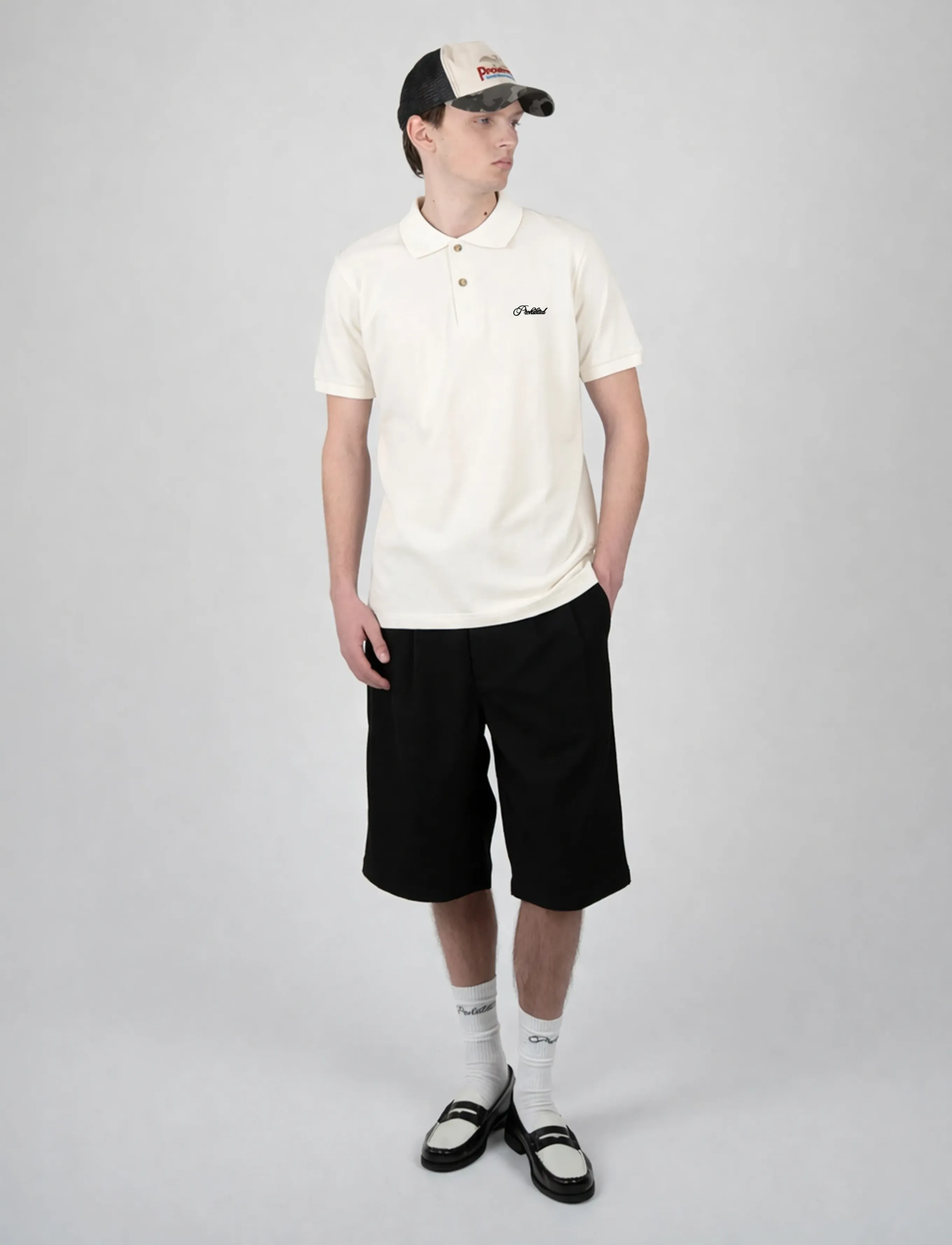 Prohibited - Hampton Polo - knitted polos - off-white - 2