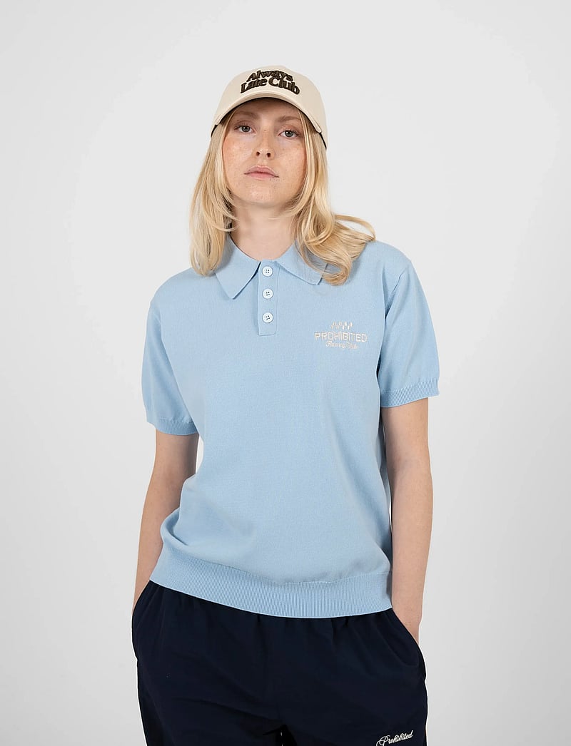 Prohibited - Speedtrap Polo Blue - polostrik - blue - 5