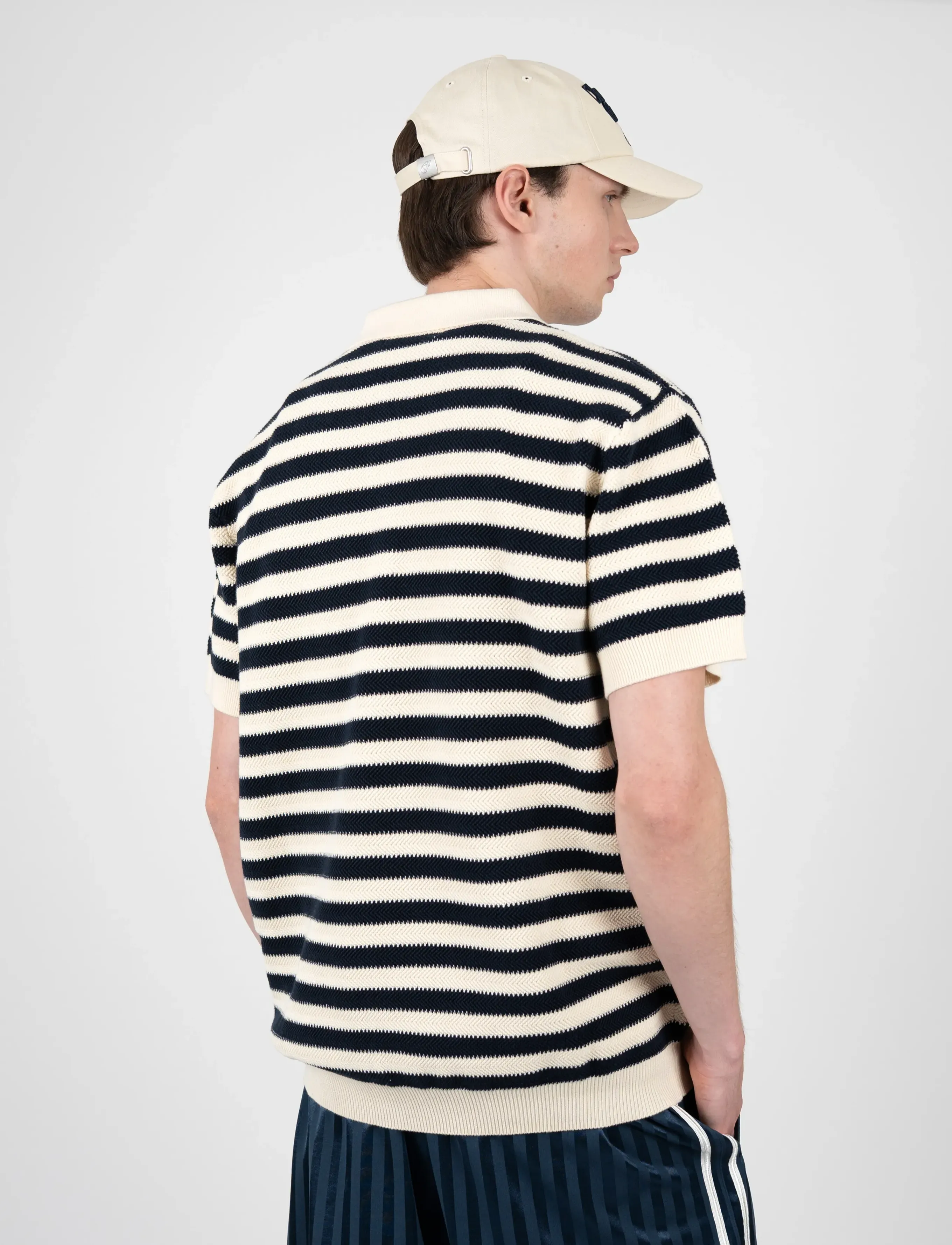 Prohibited - Court Knit Polo - gestrickte polohemden - black - 2