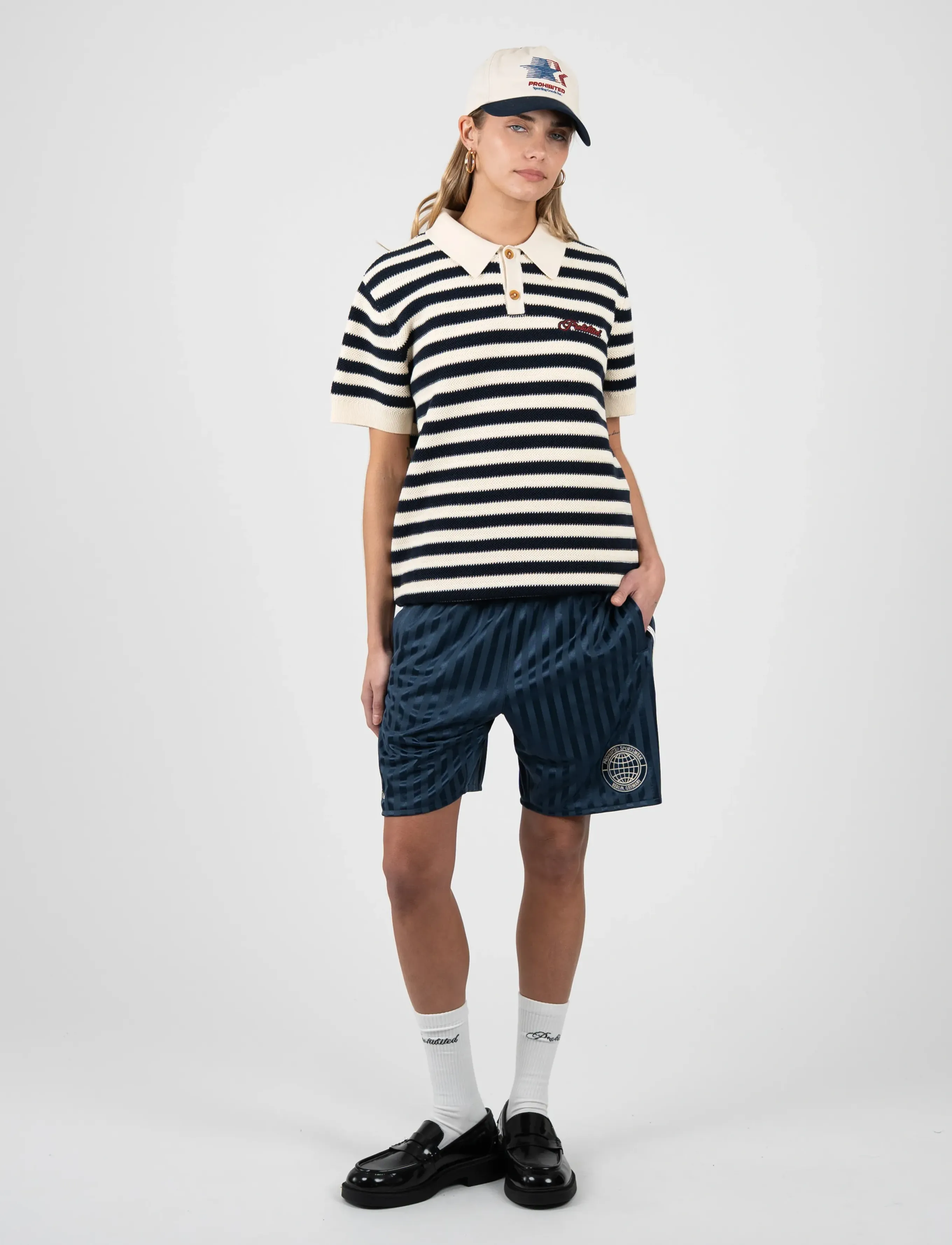 Prohibited Court Knit Polo pikéer herr – bild 6
