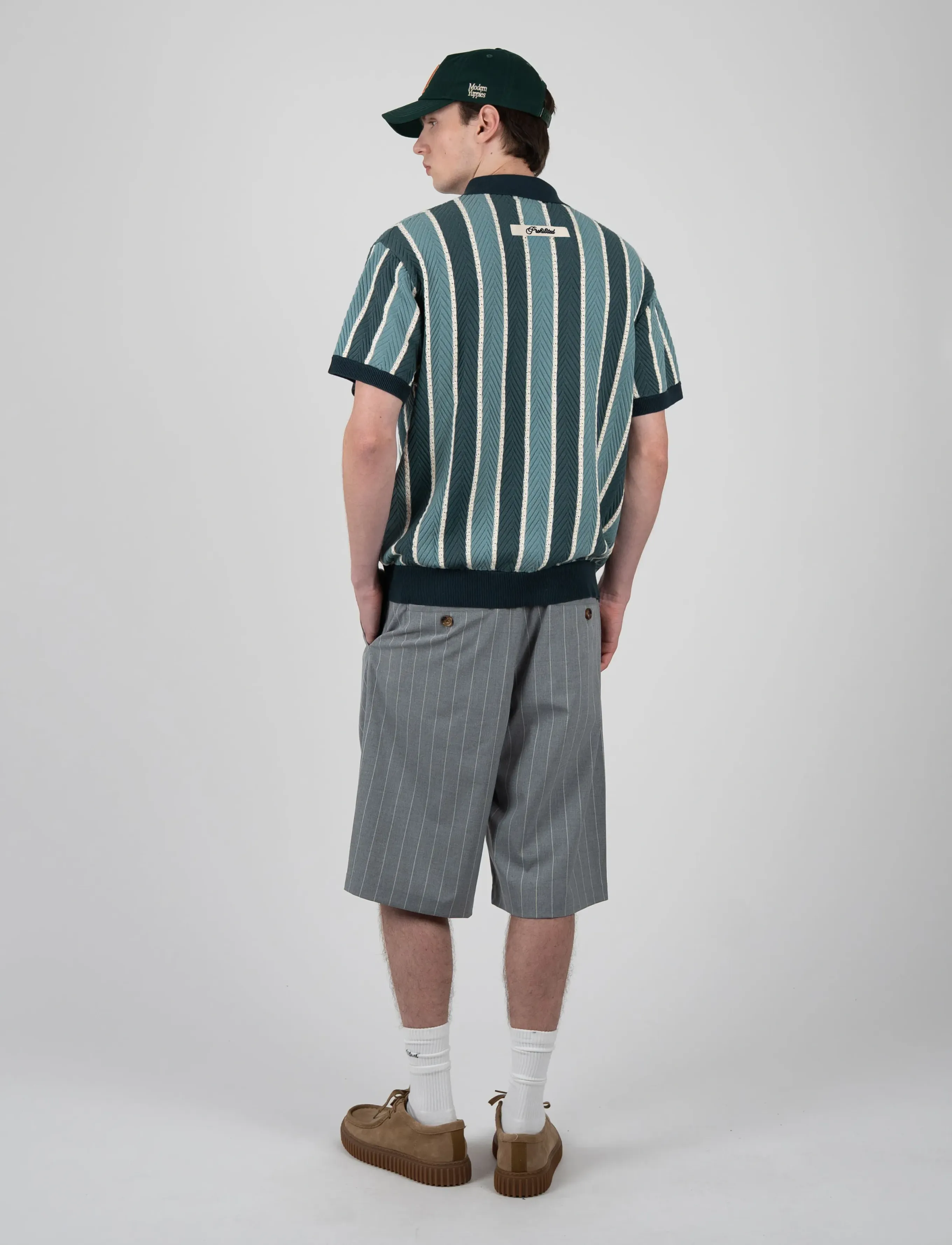Prohibited - Court Knit Polo - green - 2