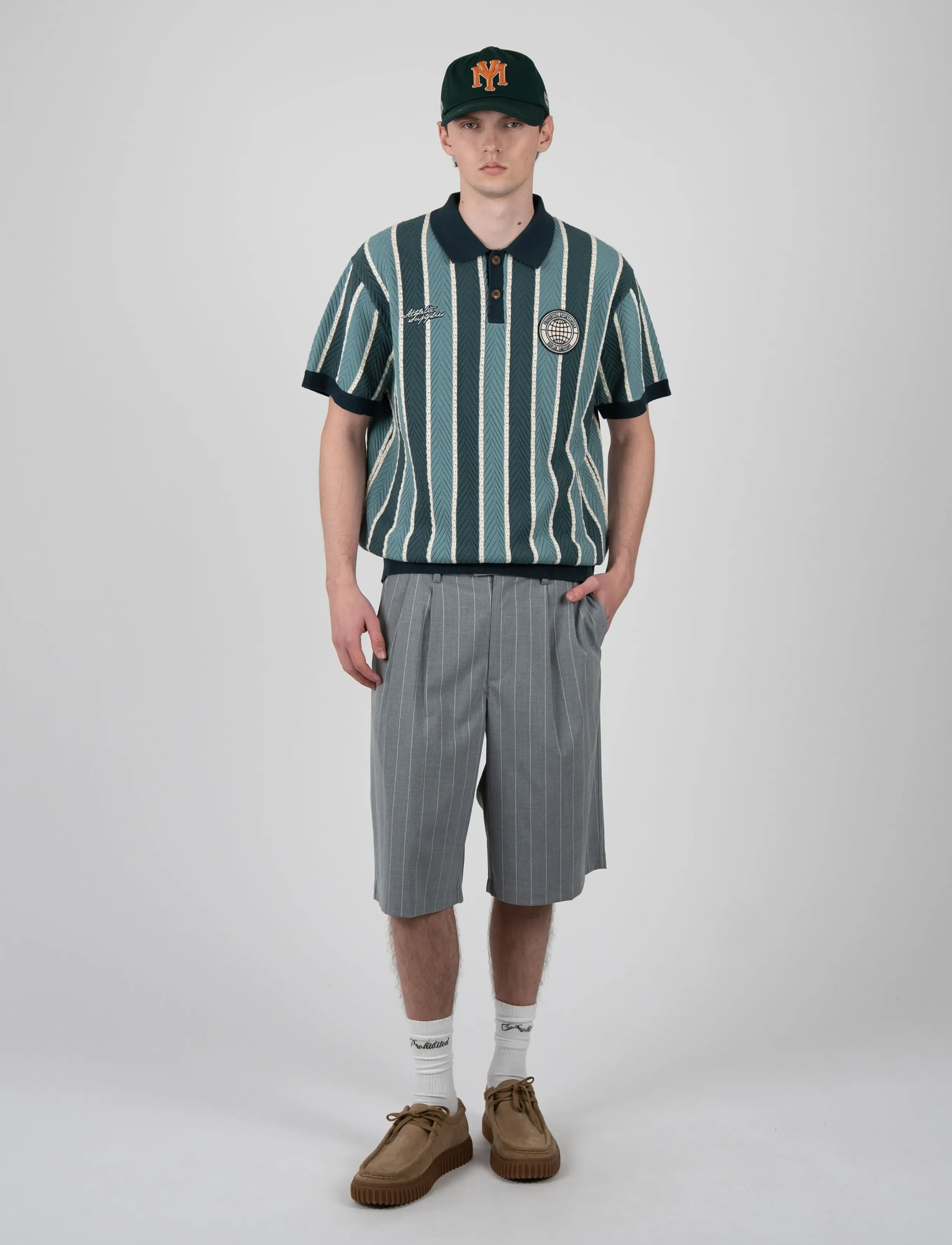 Prohibited - Court Knit Polo - green - 4