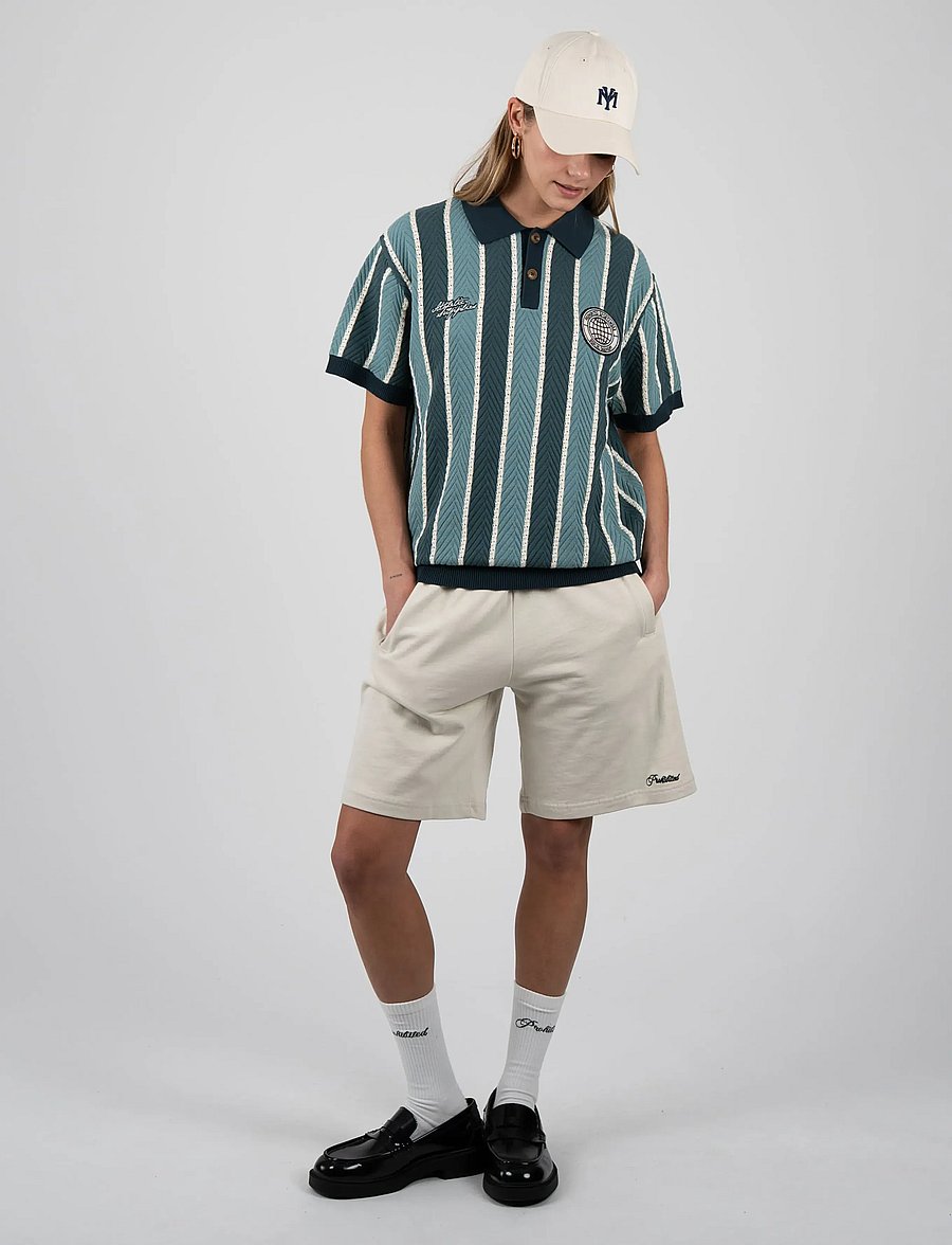 Prohibited - Court Knit Polo - green - 5