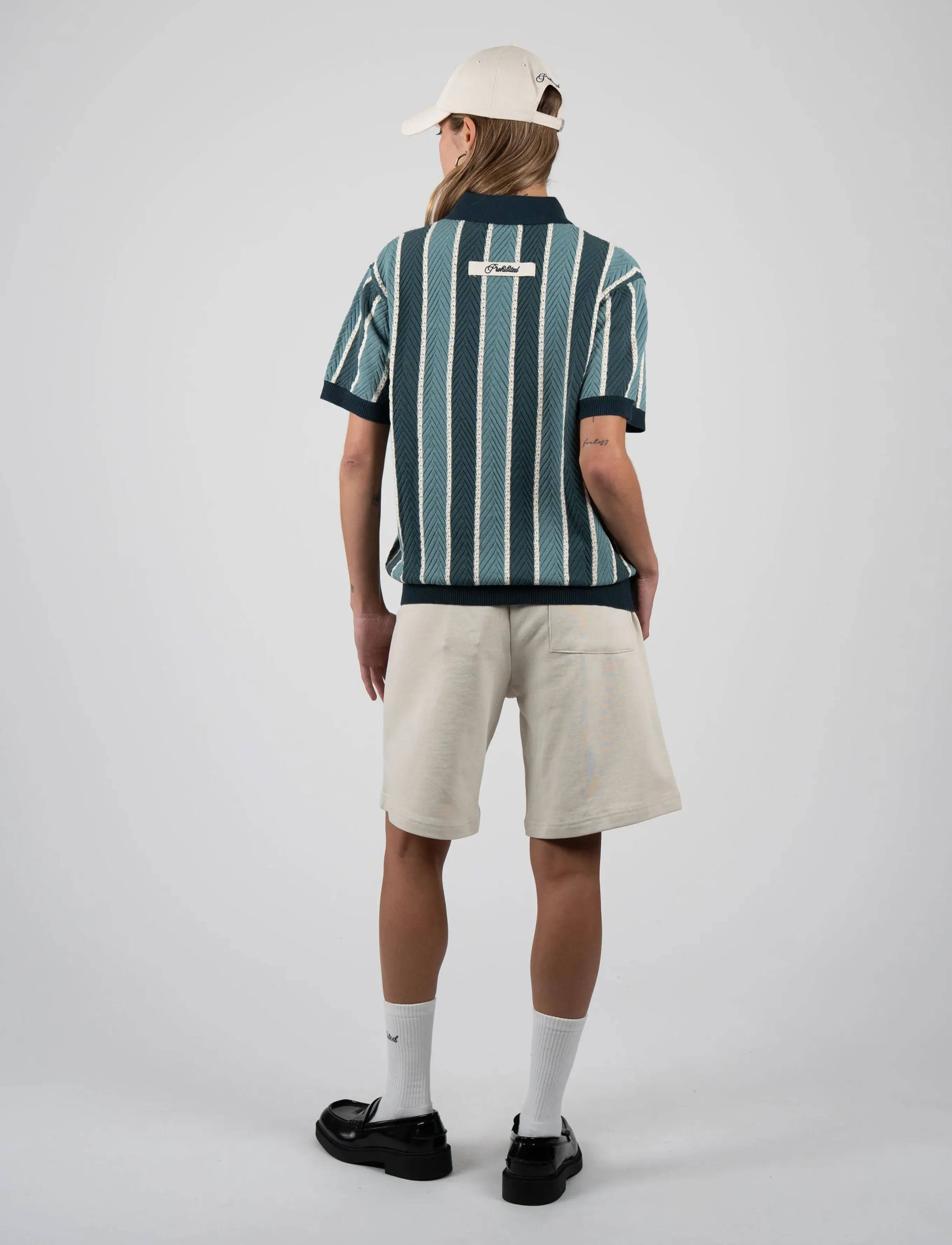 Prohibited Court Knit Polo pikéer herr – bild 7
