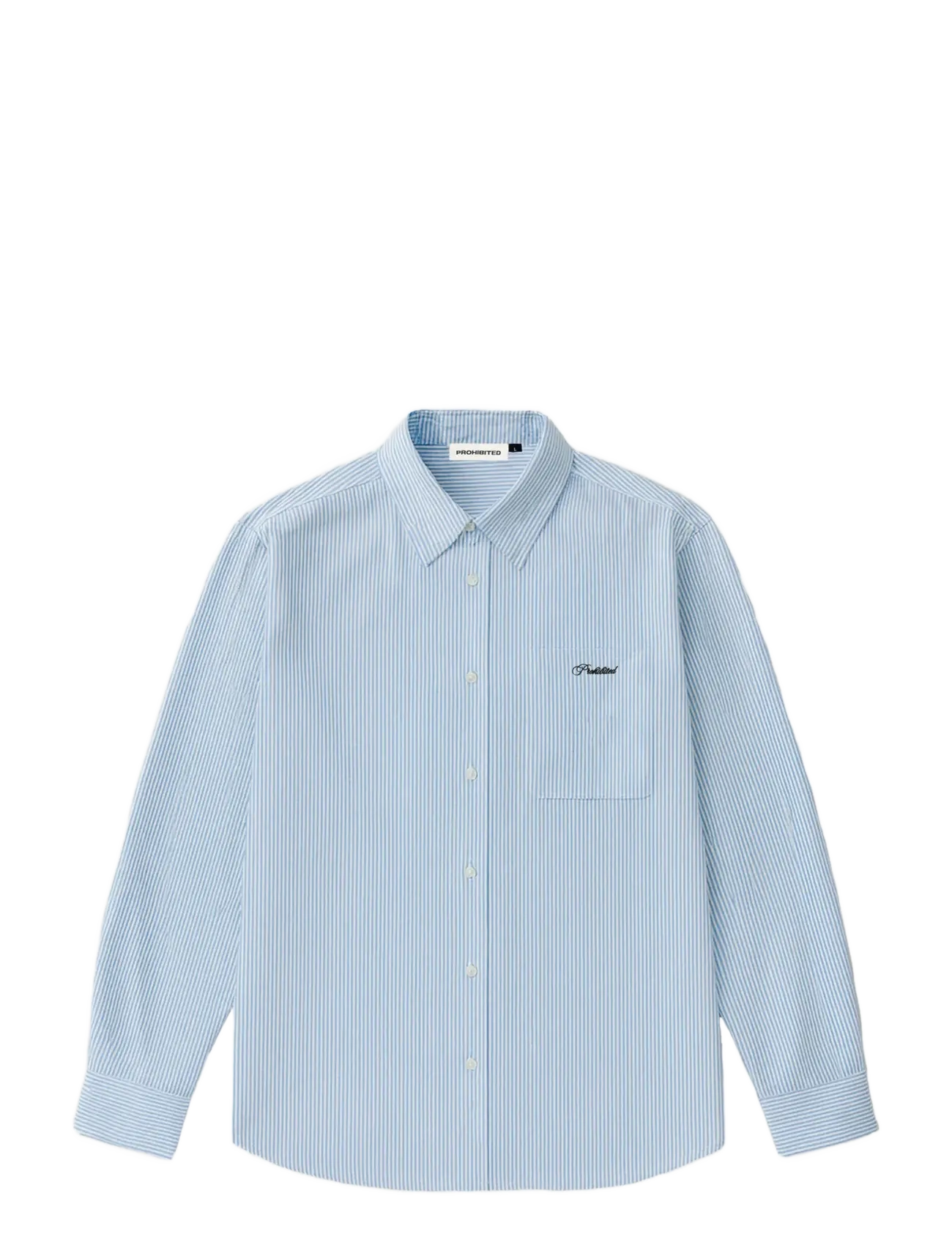 Prohibited - The Oxford Button Down Shirt - gestreifte hemden - blue - 1