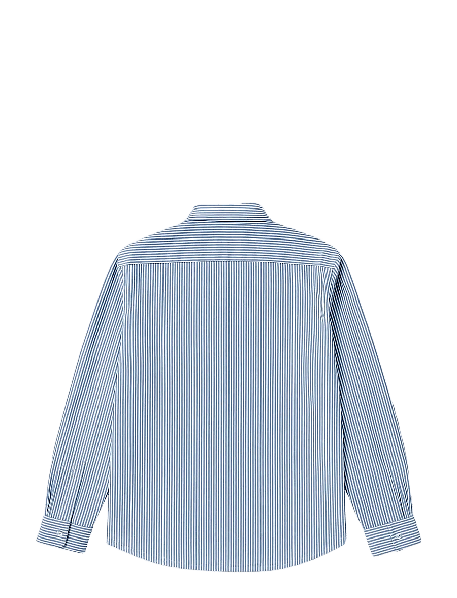 Prohibited - The Oxford Button Down Shirt - gestreifte hemden - blue - 2