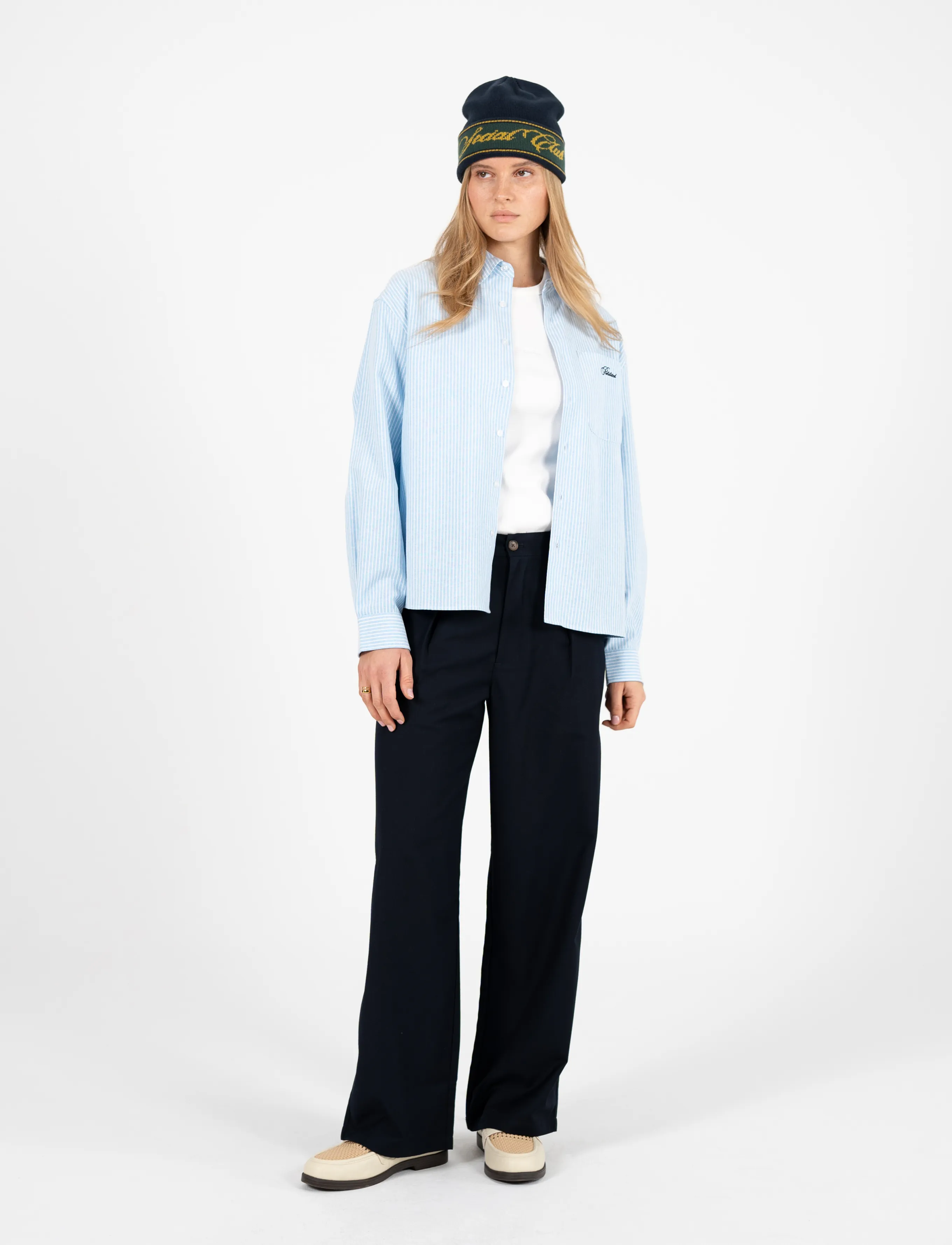Prohibited - The Oxford Button Down Shirt - gestreifte hemden - blue - 5