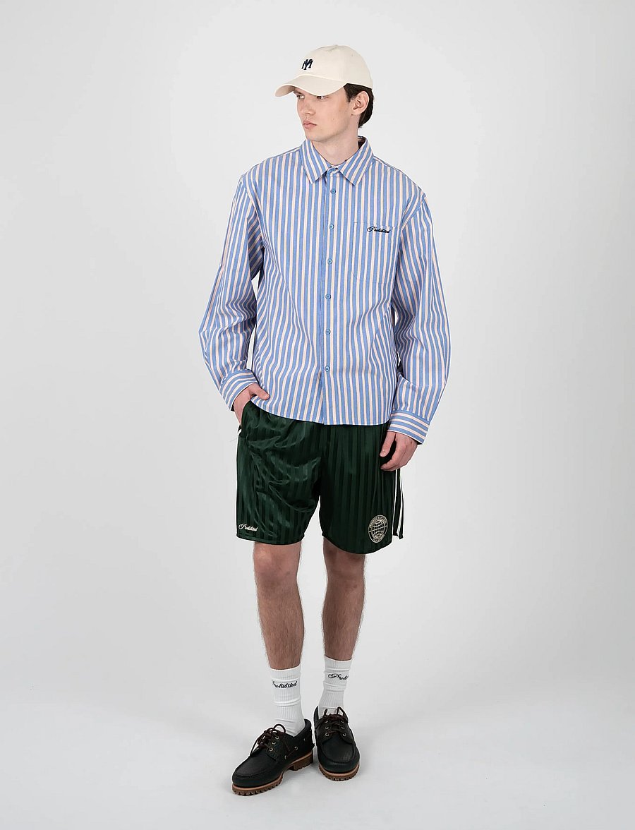 Prohibited - Westbury Dress Shirt - gestreifte hemden - blue - 2