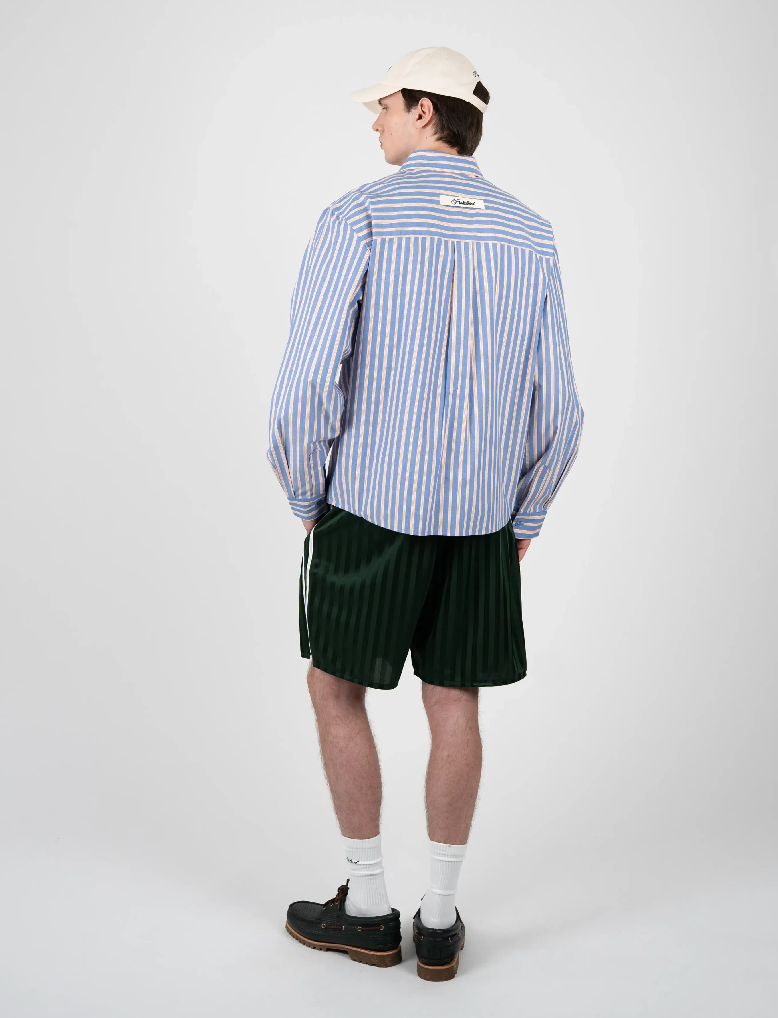 Prohibited - Westbury Dress Shirt - gestreifte hemden - blue - 3