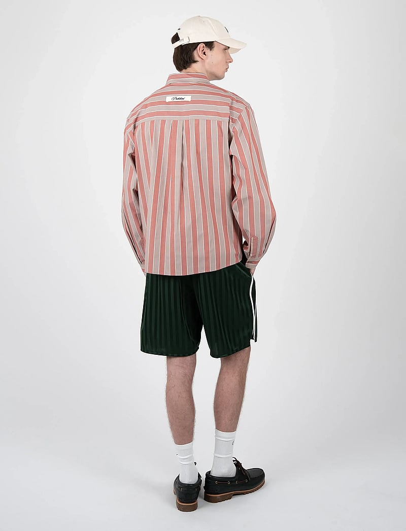 Prohibited - Westbury Dress Shirt - triibulised särgid - brown - 3