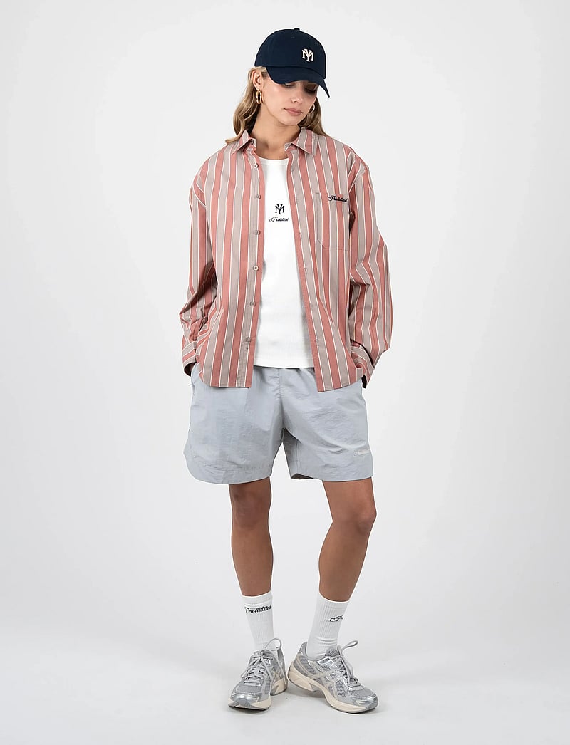 Prohibited - Westbury Dress Shirt - triibulised särgid - brown - 5