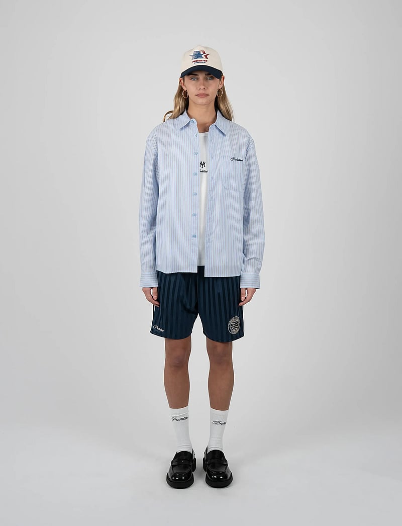Prohibited - Westbury Dress Shirt - gestreifte hemden - light blue - 3