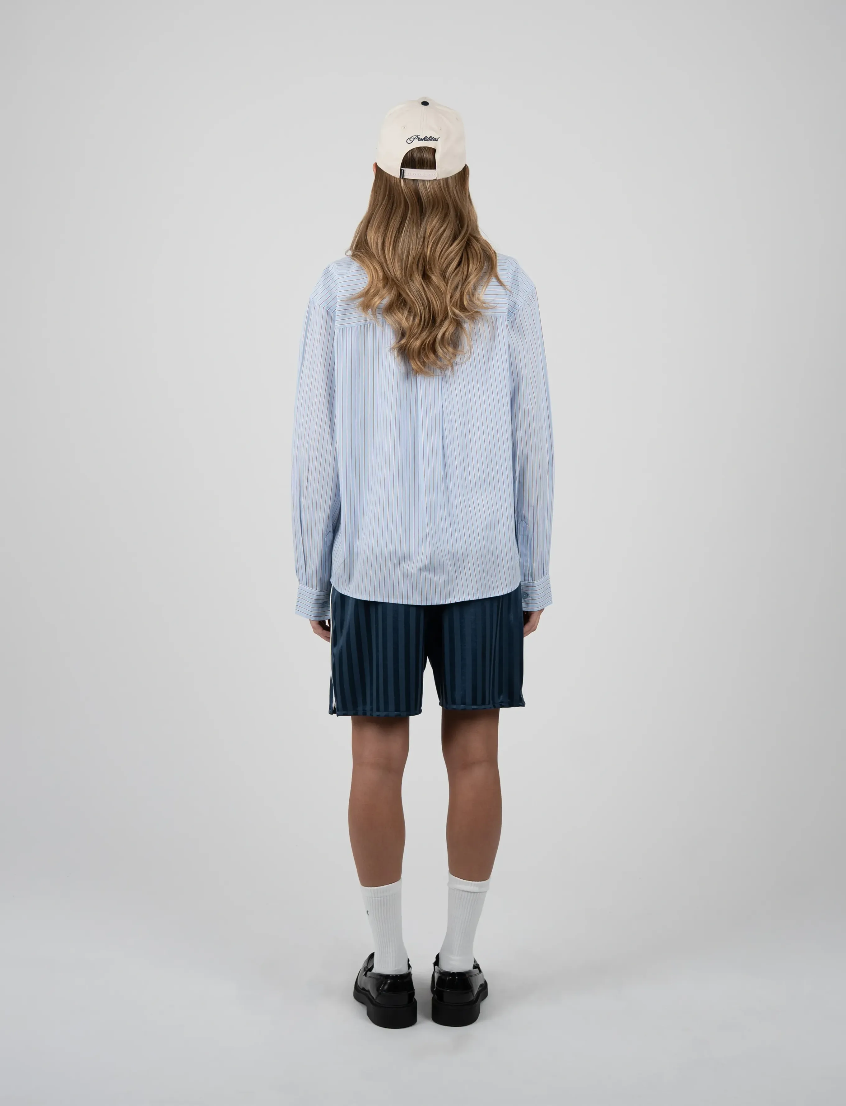 Prohibited - Westbury Dress Shirt - striped shirts - light blue - 4