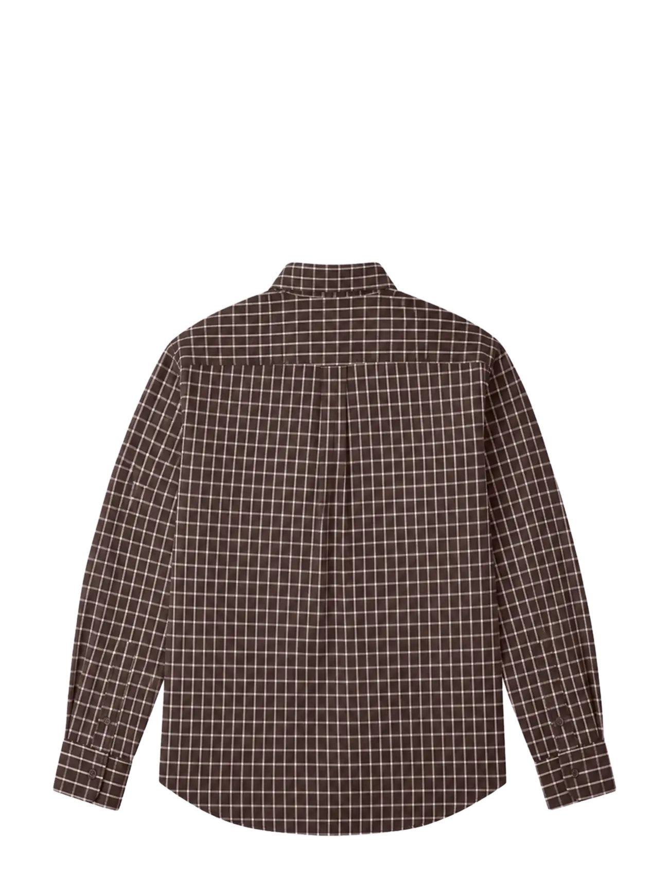 Prohibited - Seasoned Flannel Shirt - brown - 2