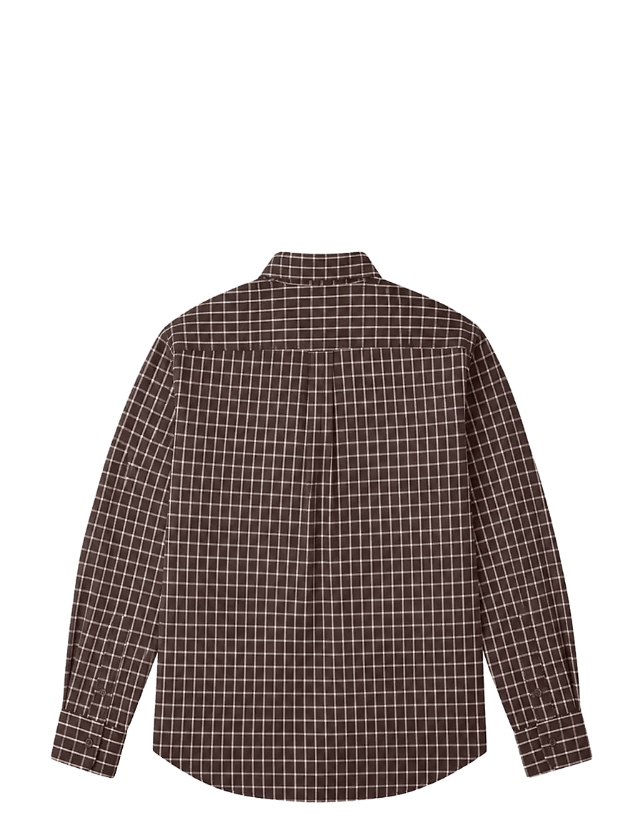 Prohibited - Seasoned Flannel Shirt - flannel-skjorter - brown - 2