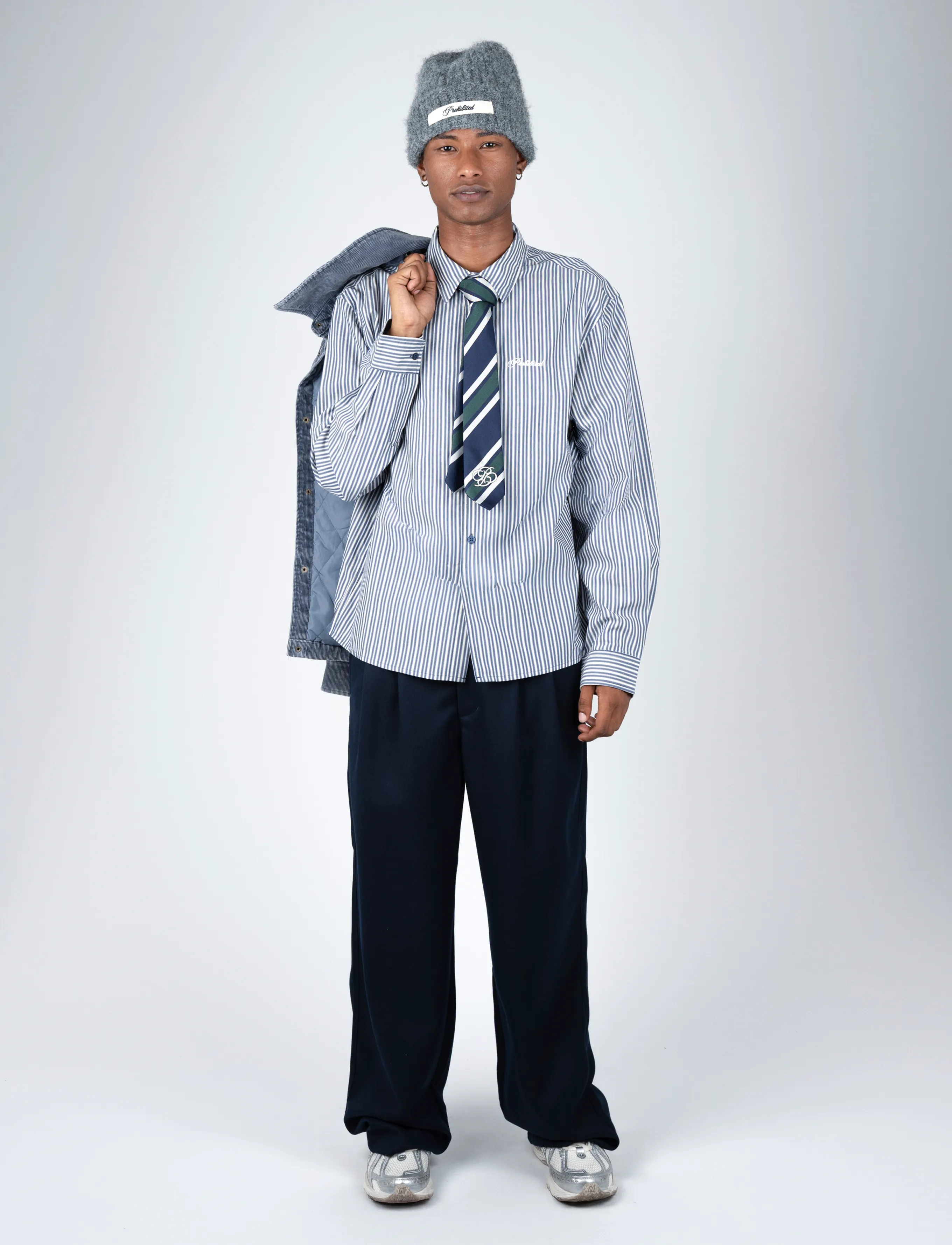 Prohibited Rewind Dress Shirt - Shop by style - CORN BLUE / blue