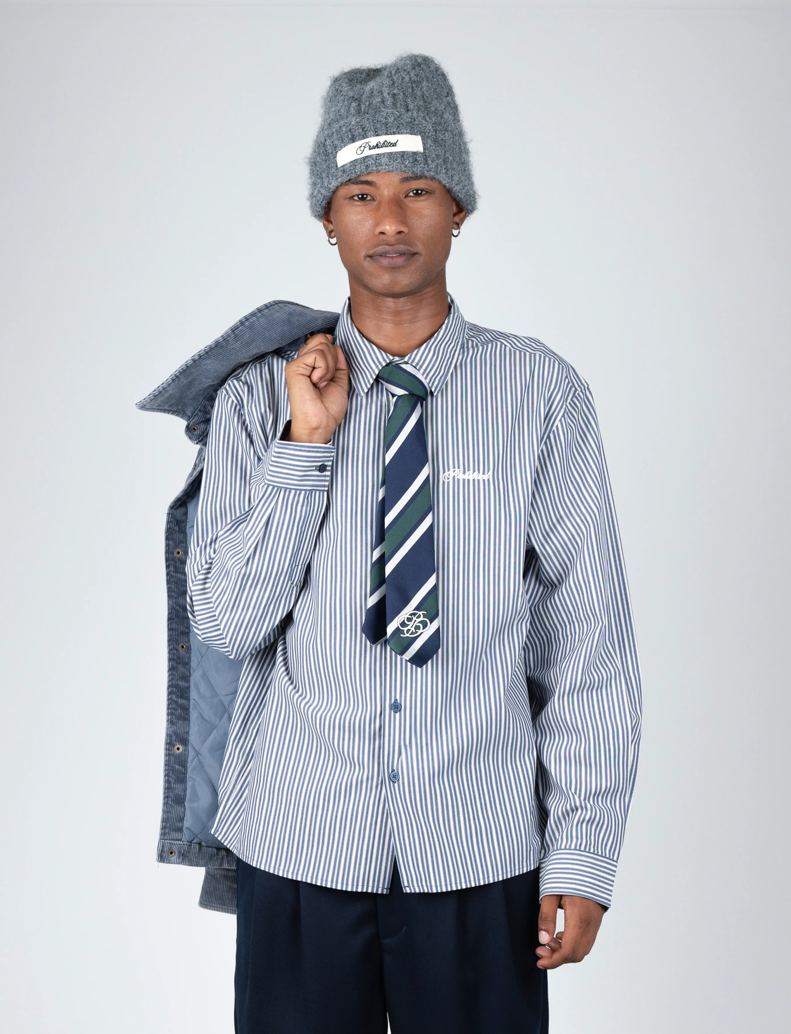 Prohibited - Rewind Dress Shirt - corn blue - 3