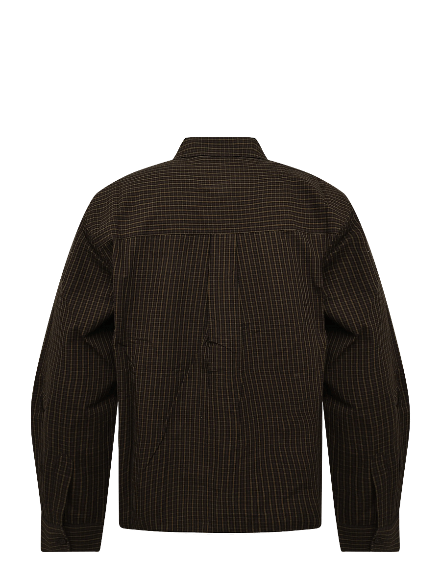 Prohibited - Revoke Dress Shirt - long-sleeved shirts - brown - 2