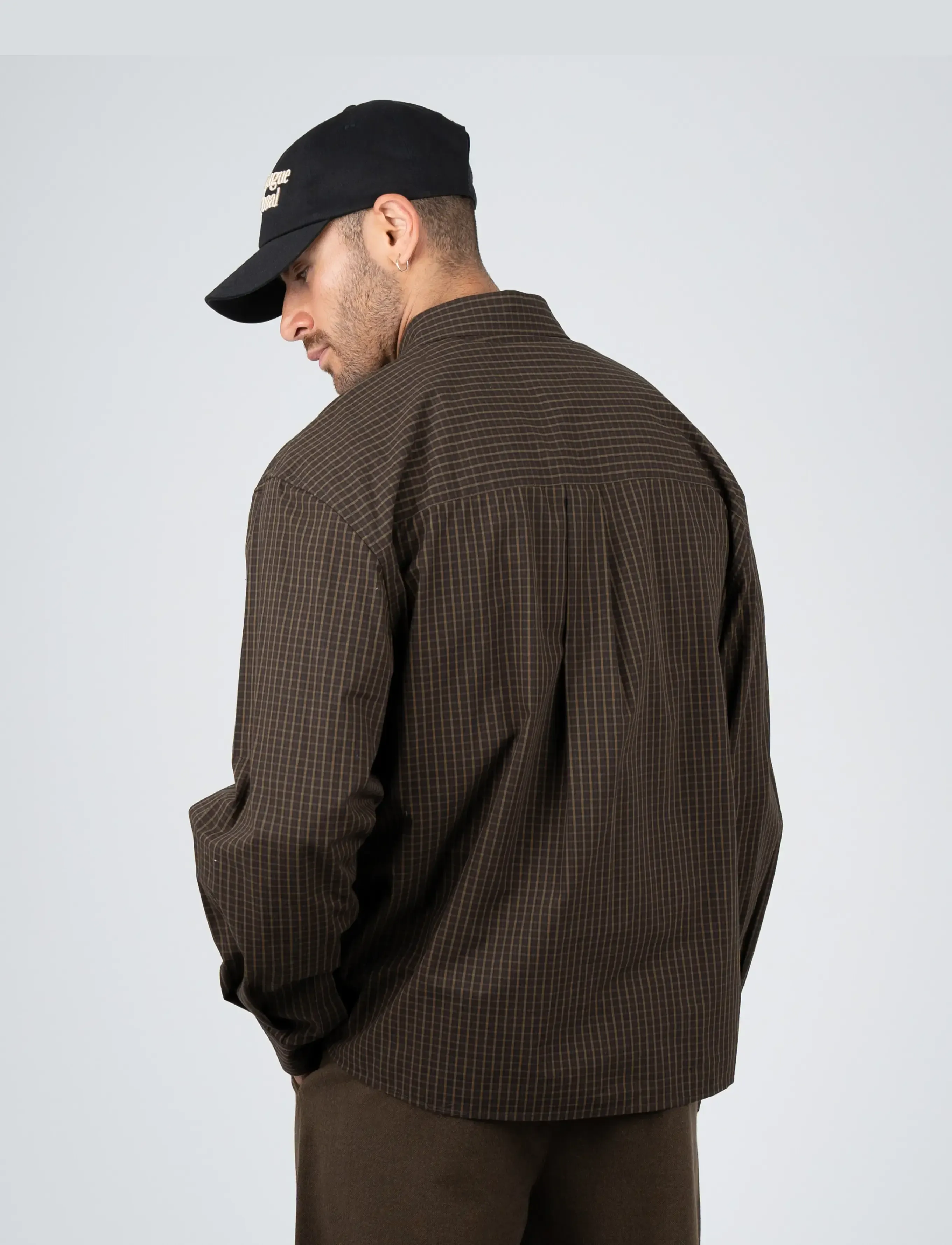 Prohibited - Revoke Dress Shirt - long-sleeved shirts - brown - 2