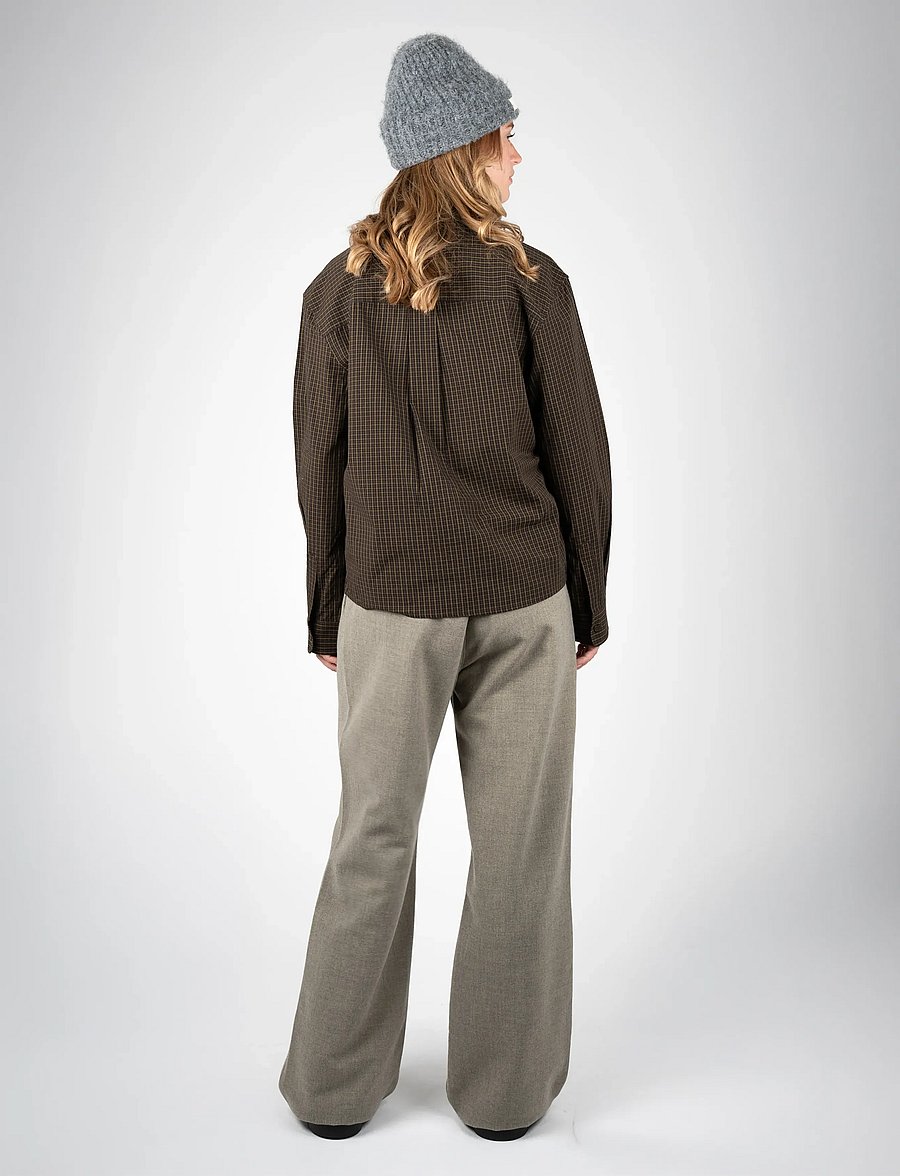Prohibited - Revoke Dress Shirt - long-sleeved shirts - brown - 4