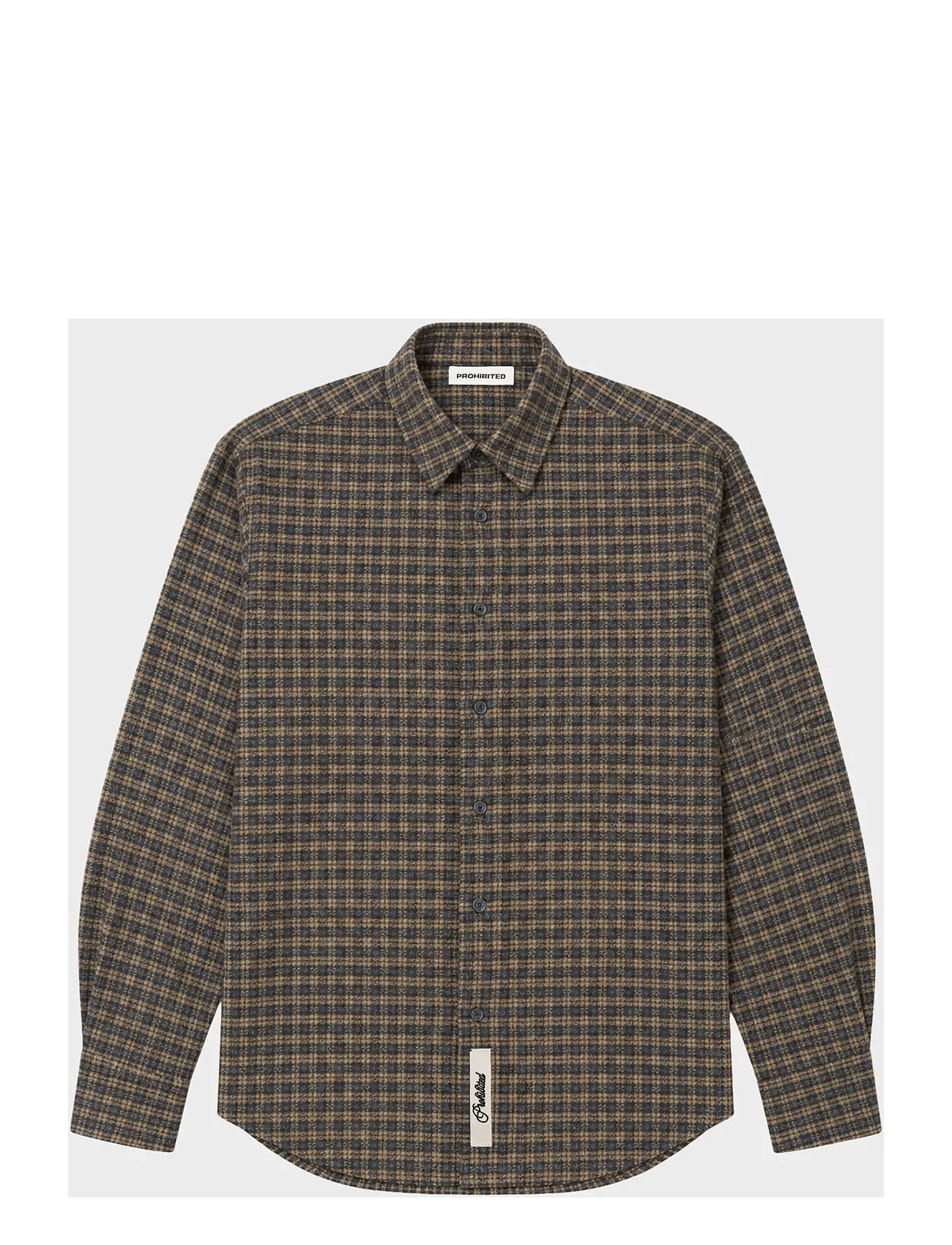 Prohibited - Checkered Flannel Shirt -
