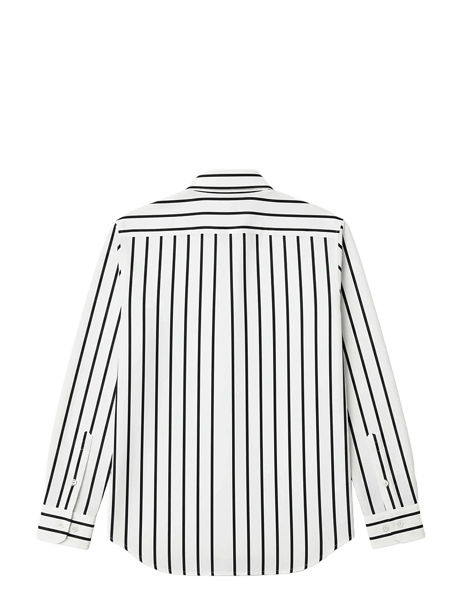 Prohibited - Reverse Dress Shirt - gestreifte hemden - white - 2