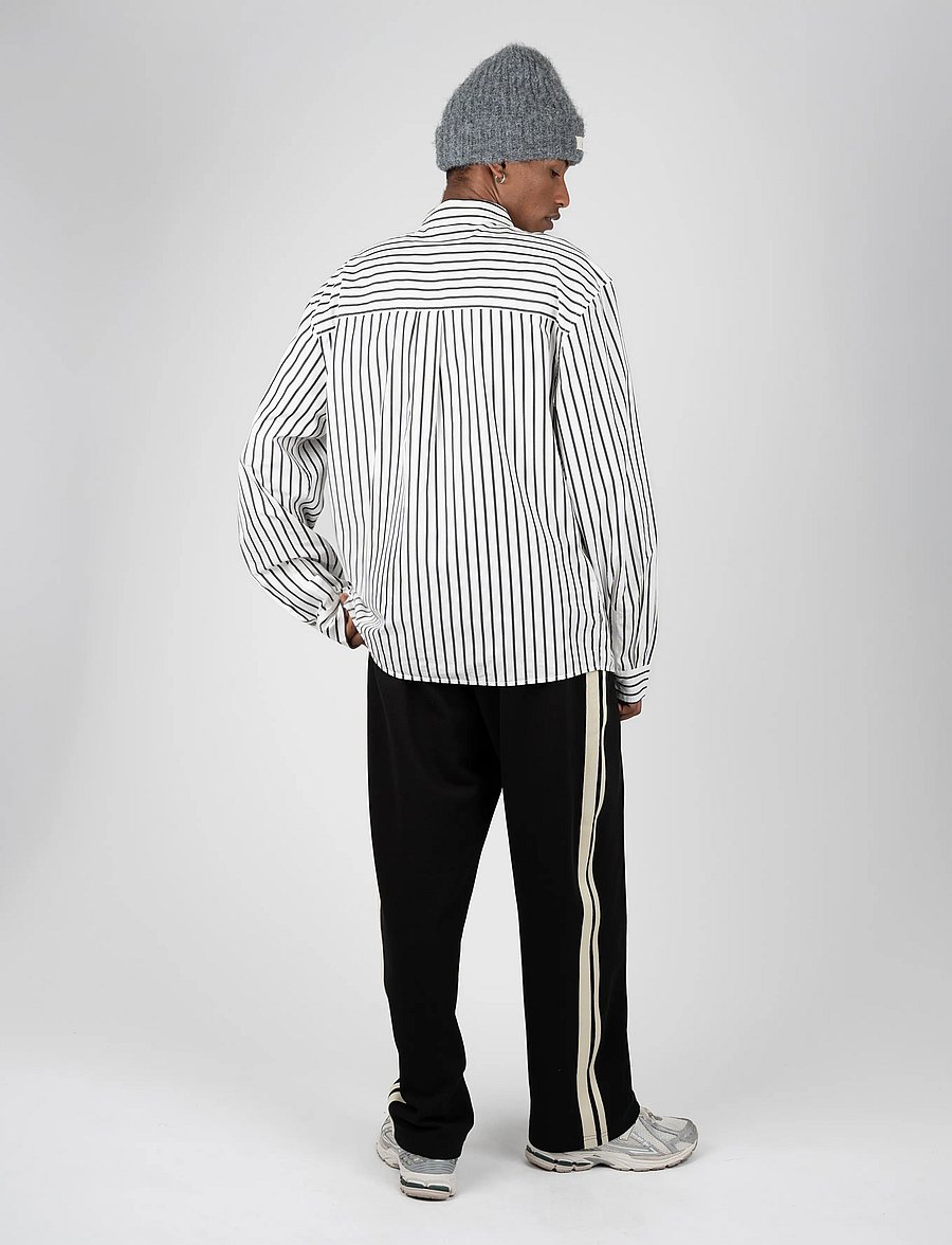Prohibited - Reverse Dress Shirt - gestreifte hemden - white - 5