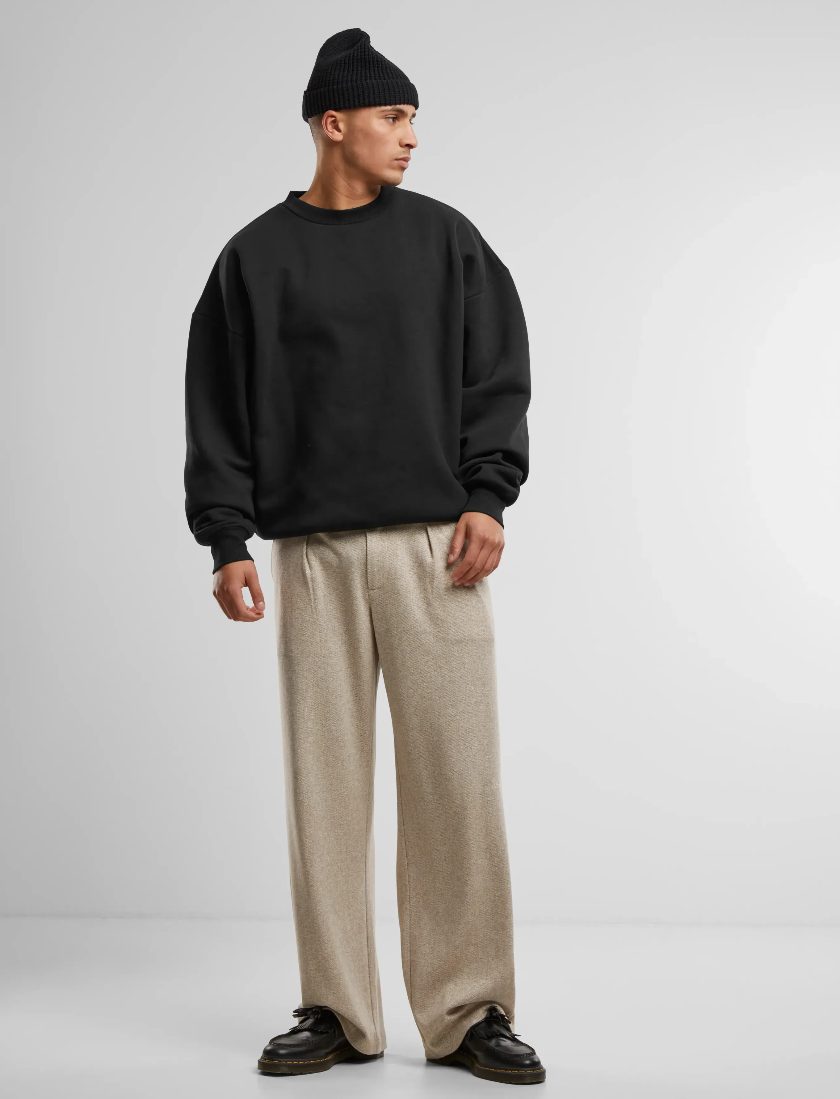 Prohibited Oversized Crew Neck sweatshirts herr – bild 8