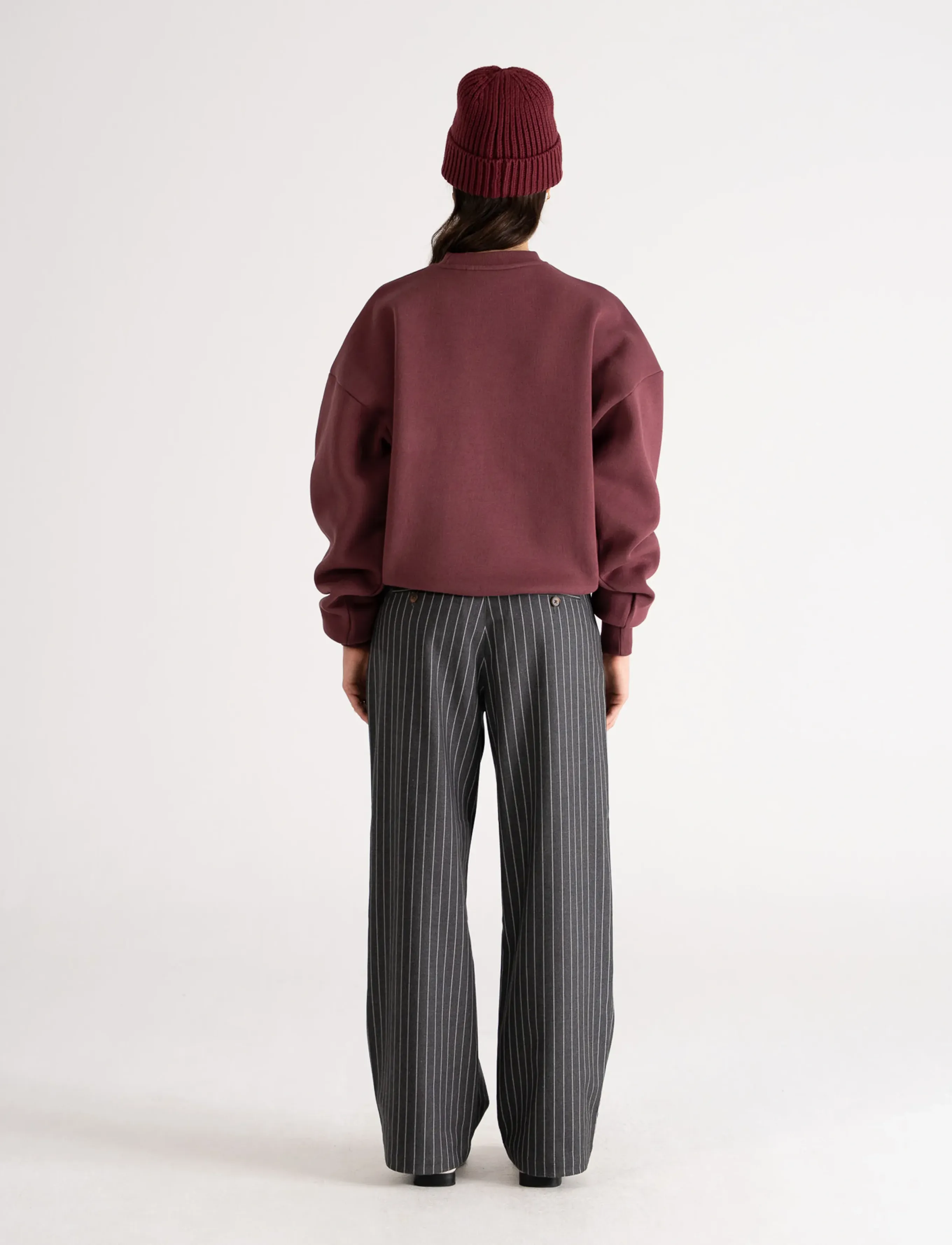Prohibited - Legacy Crew Neck - vardagsstil - berry - 4