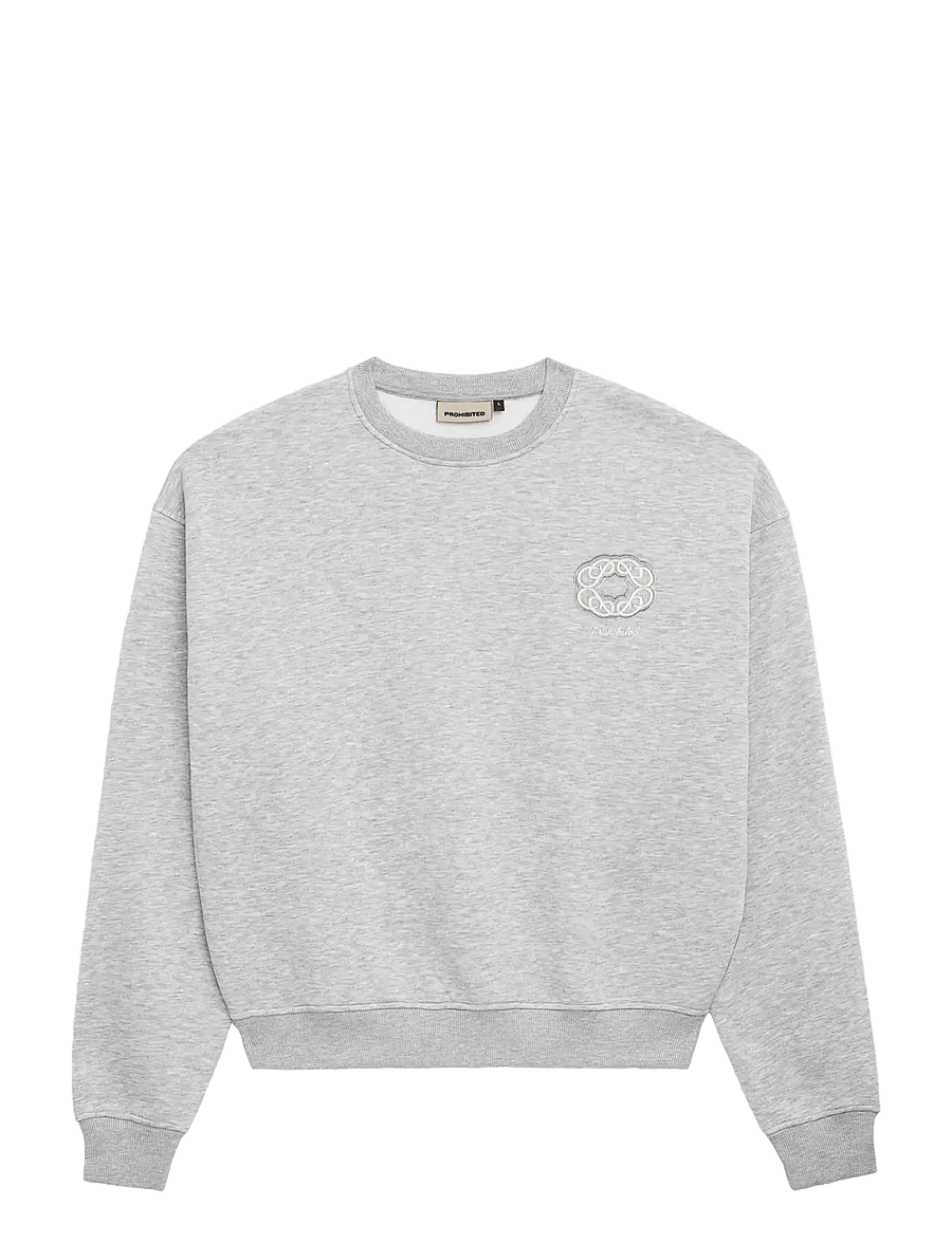 Prohibited - Legacy Crew Neck - vardagsstil - grey melange - 1