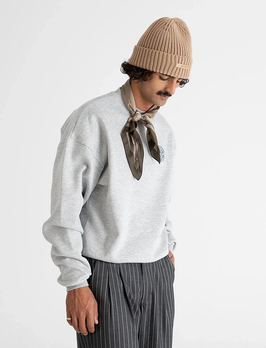 Prohibited - Legacy Crew Neck - vardagsstil - grey melange - 0