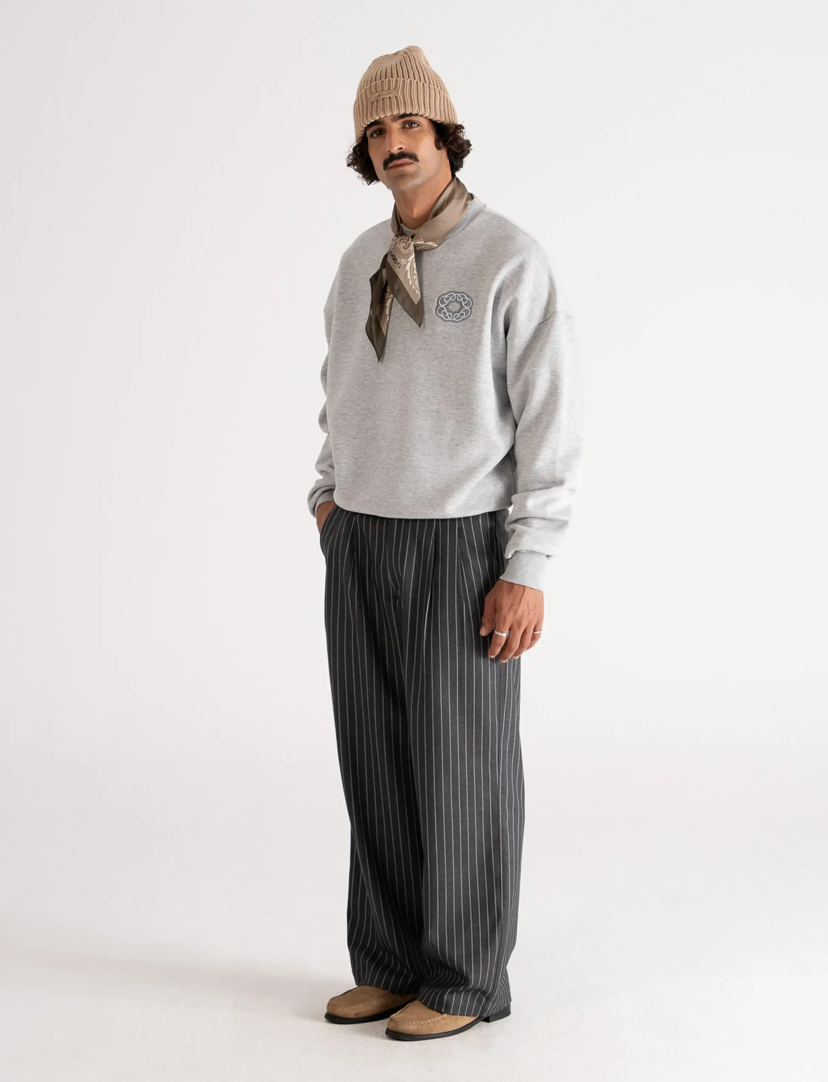 Prohibited - Legacy Crew Neck - alltags-style - grey melange - 4