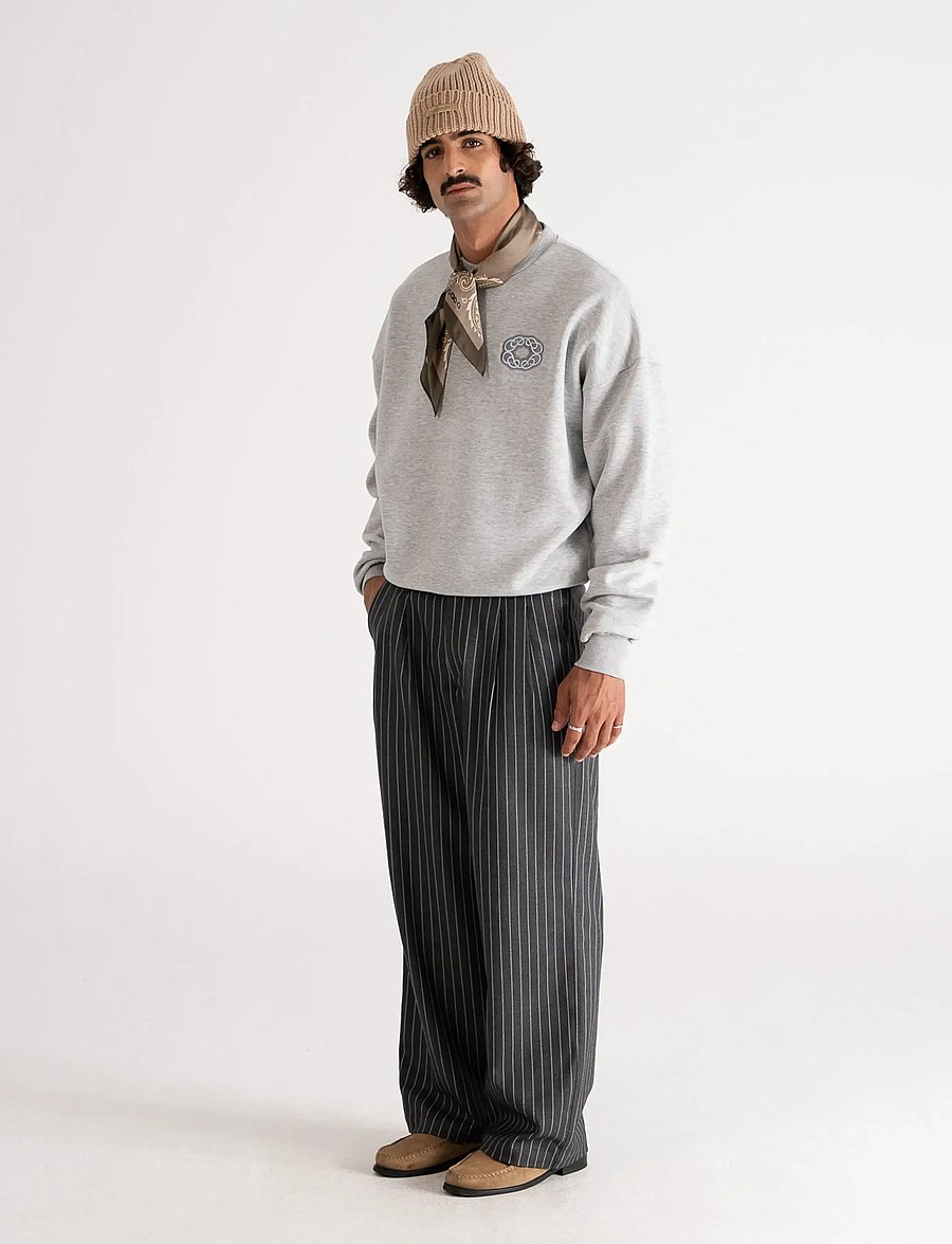 Prohibited - Legacy Crew Neck - vardagsstil - grey melange - 4