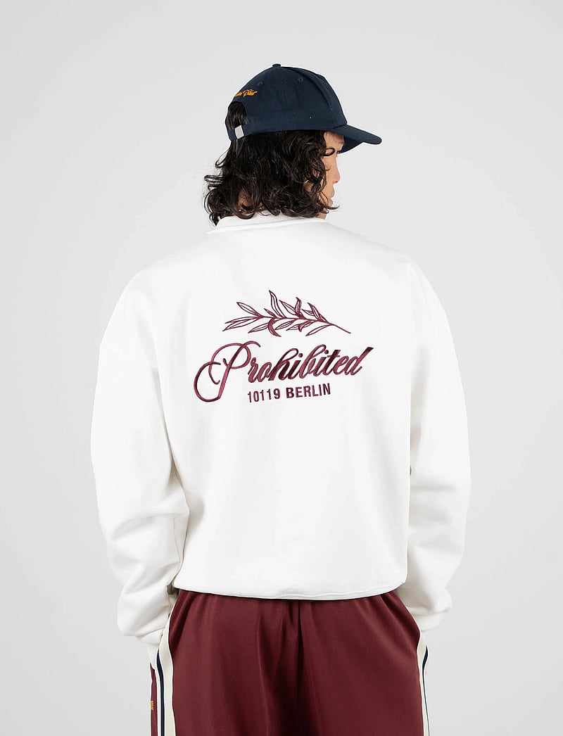 Prohibited Pb Leaf Crew Neck Off-white (PRH10800620002 ...