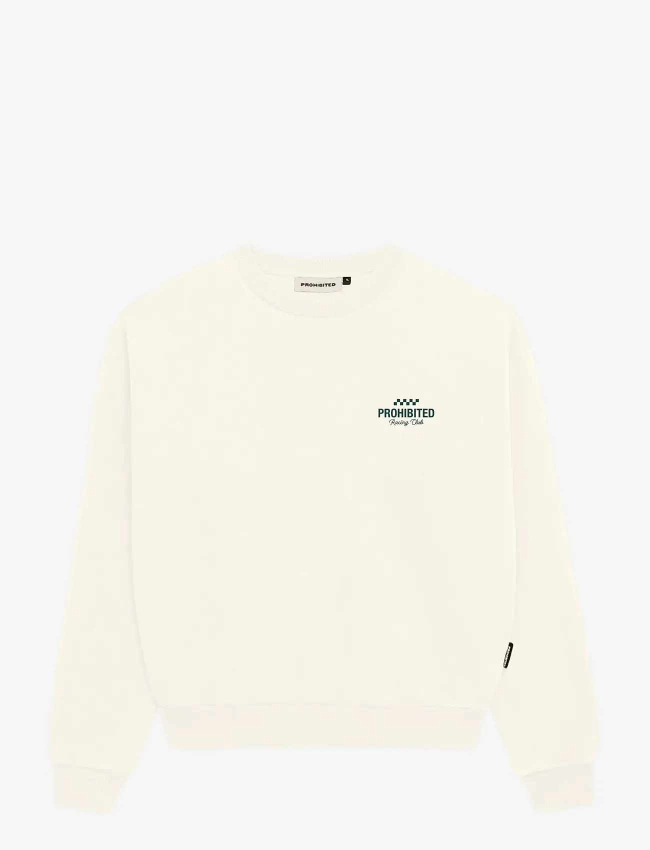 Prohibited - In A Rush Crew Neck Off-White - verslaðu eftir stíl - off-white - 1