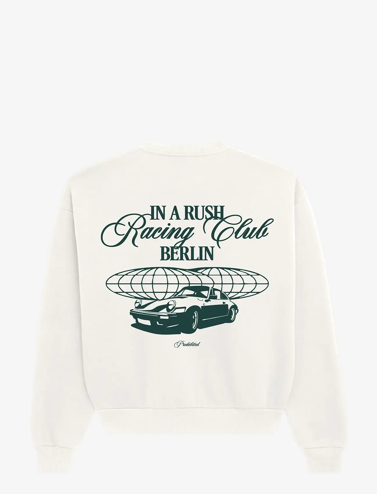 Prohibited - In A Rush Crew Neck Off-White - verslaðu eftir stíl - off-white - 2