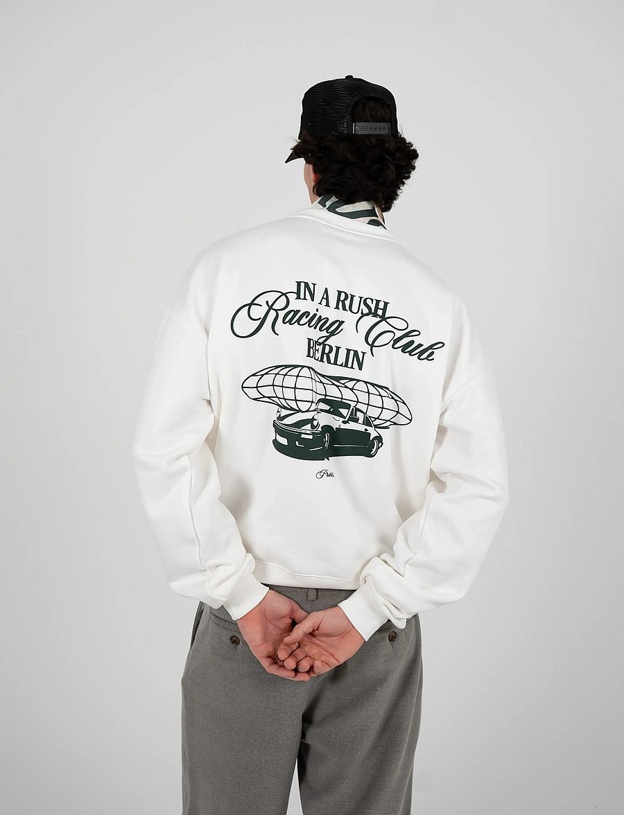 Prohibited - In A Rush Crew Neck Off-White - striktrøjer - off-white - 3