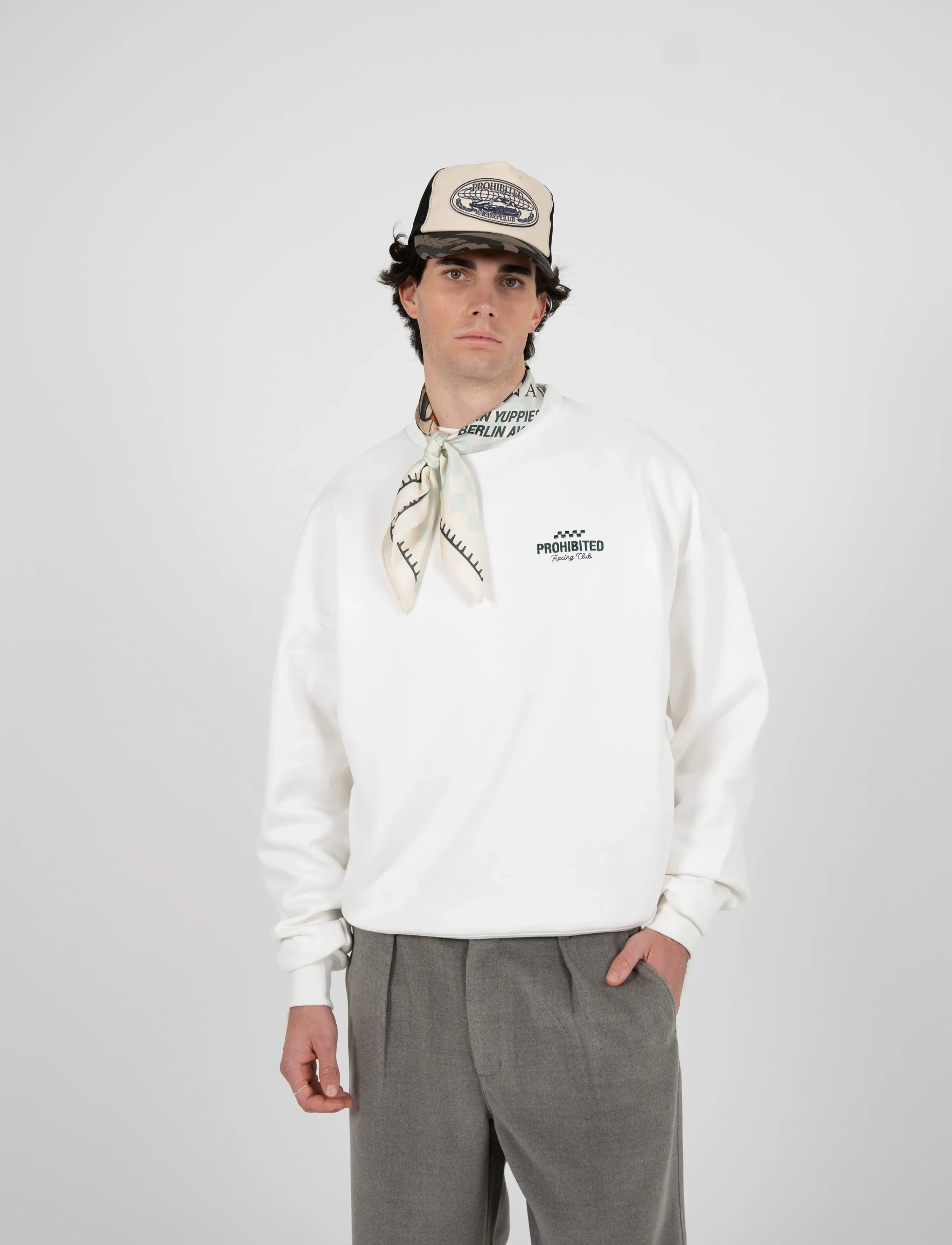 Prohibited In A Rush Crew Neck Off-White sweatshirts herr – bild 5