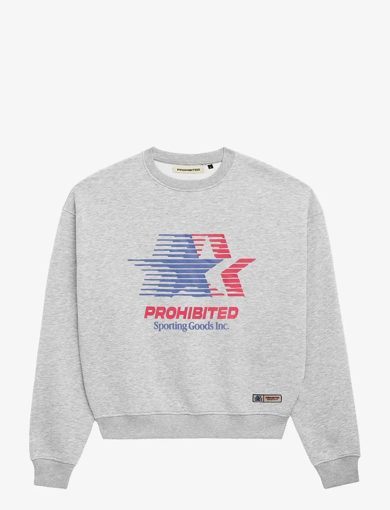 Prohibited - Sporting Goods Crew Neck - urlaubsfavoriten - grey melange - 1