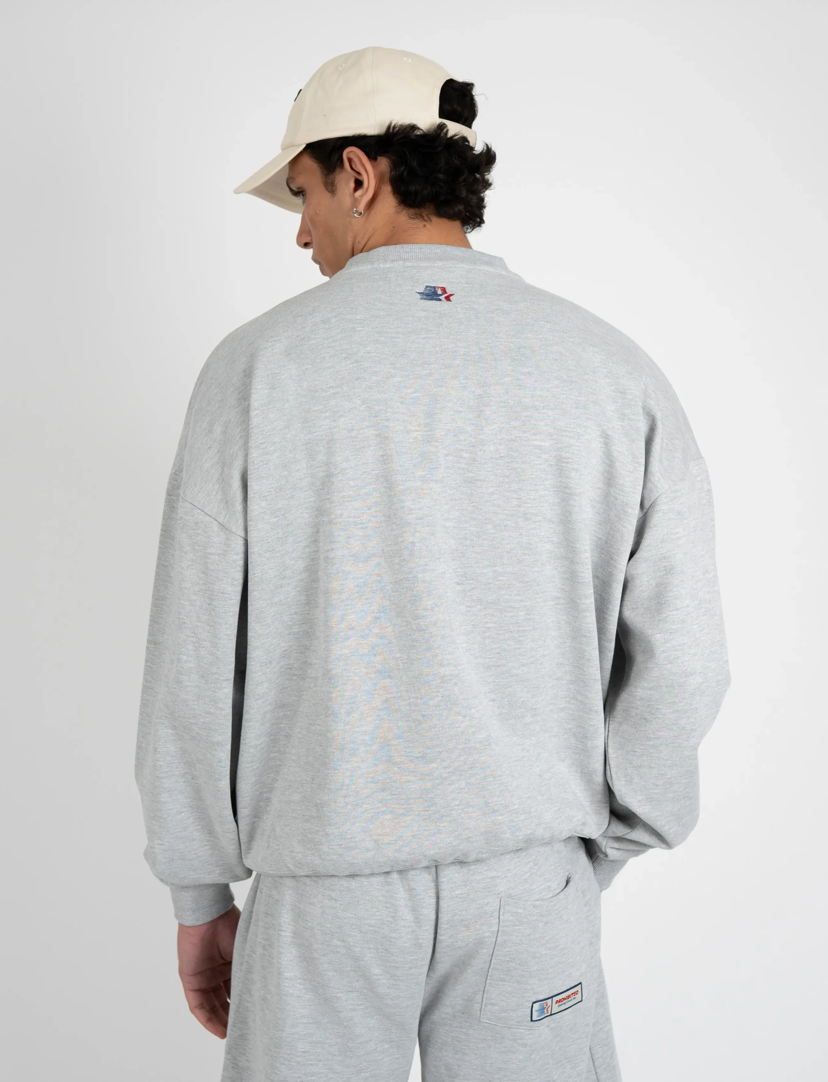 Prohibited - Sporting Goods Crew Neck - vacation essentials - grey melange - 3