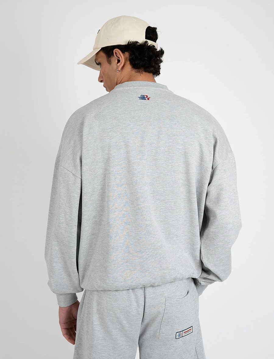 Prohibited - Sporting Goods Crew Neck - feriefavoritter - grey melange - 3