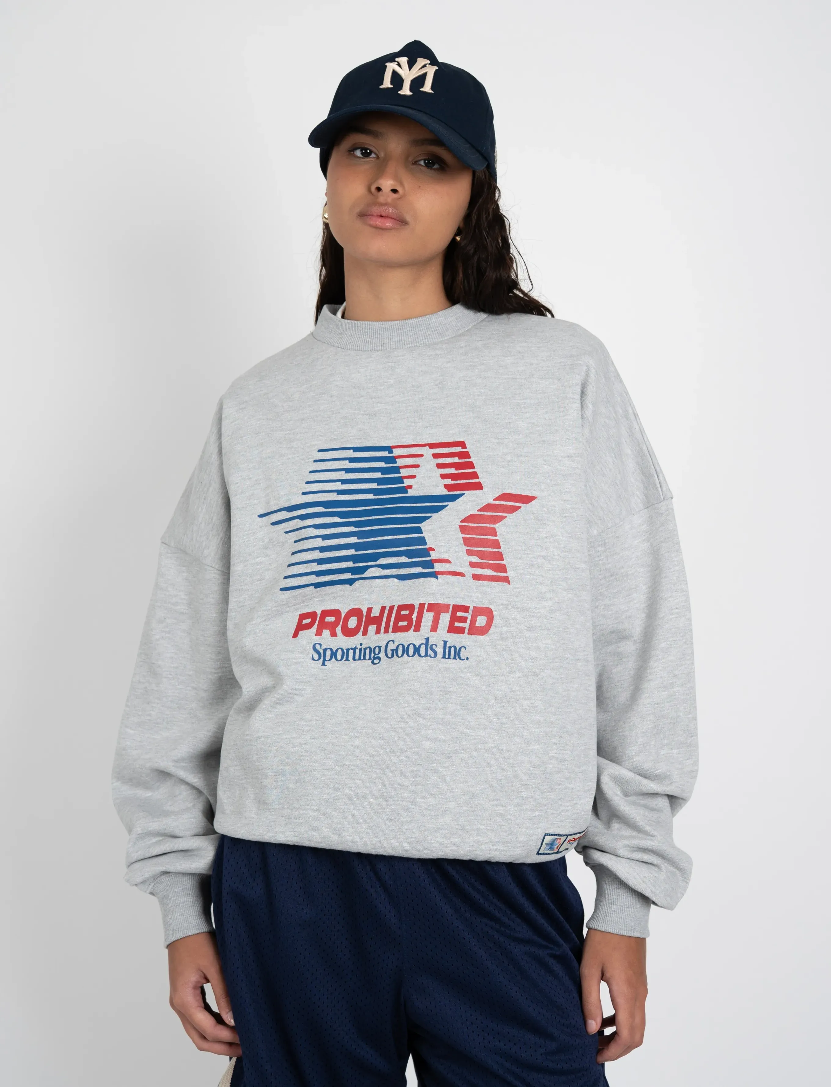 Prohibited - Sporting Goods Crew Neck - vacation essentials - grey melange - 4