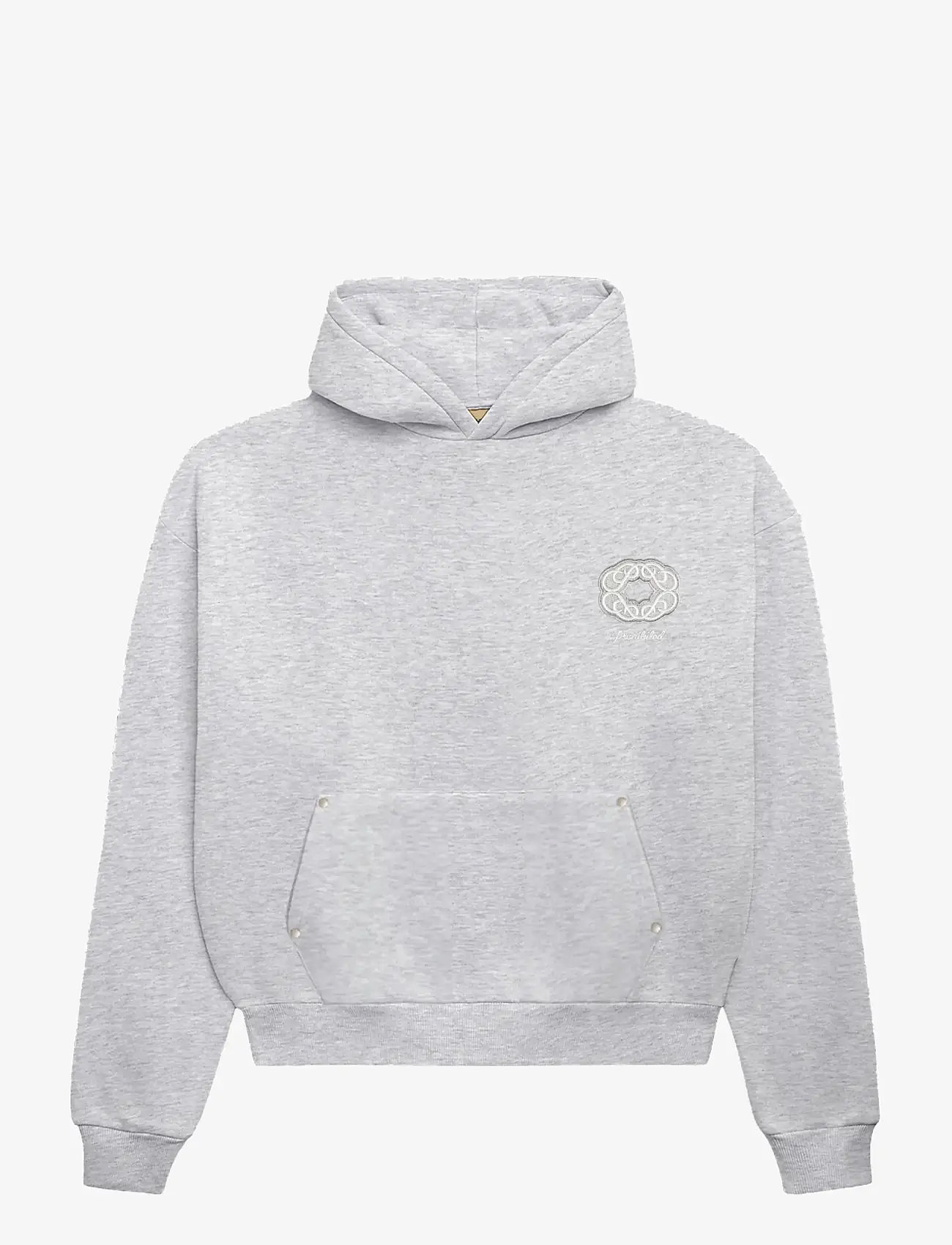 Prohibited - Legacy Hoodie - hættetrøjer - grey melange - 1
