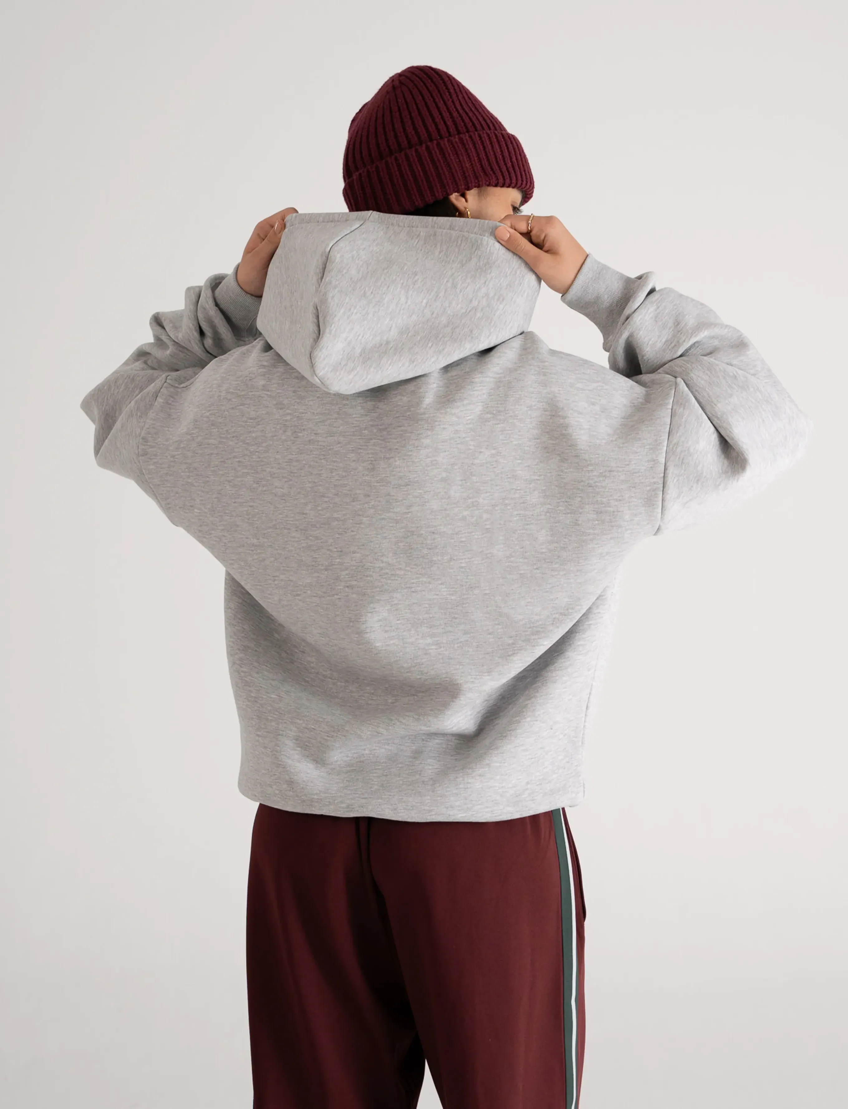 Prohibited - Legacy Hoodie - hoodies - grey melange - 3