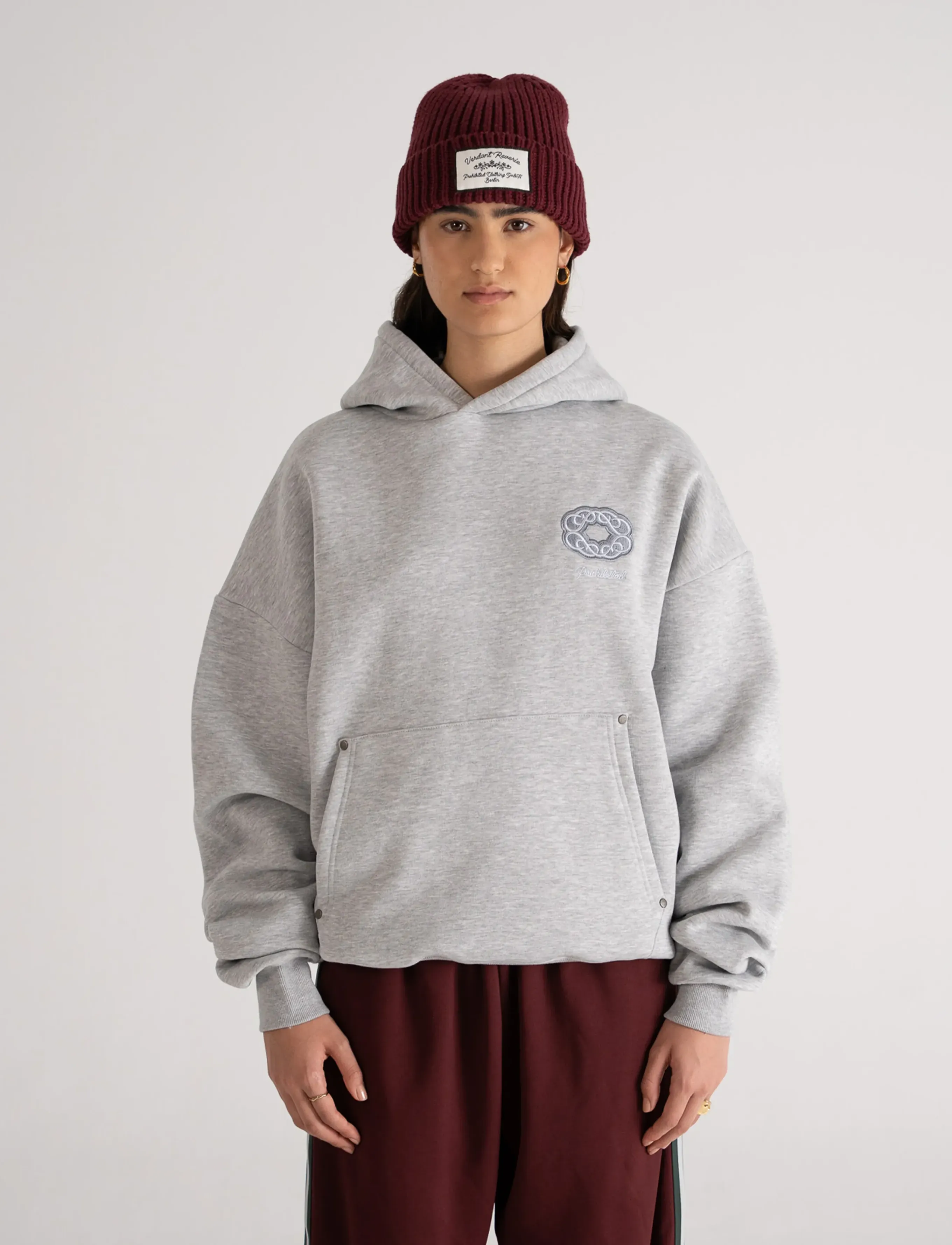 Prohibited - Legacy Hoodie - hoodies - grey melange - 4