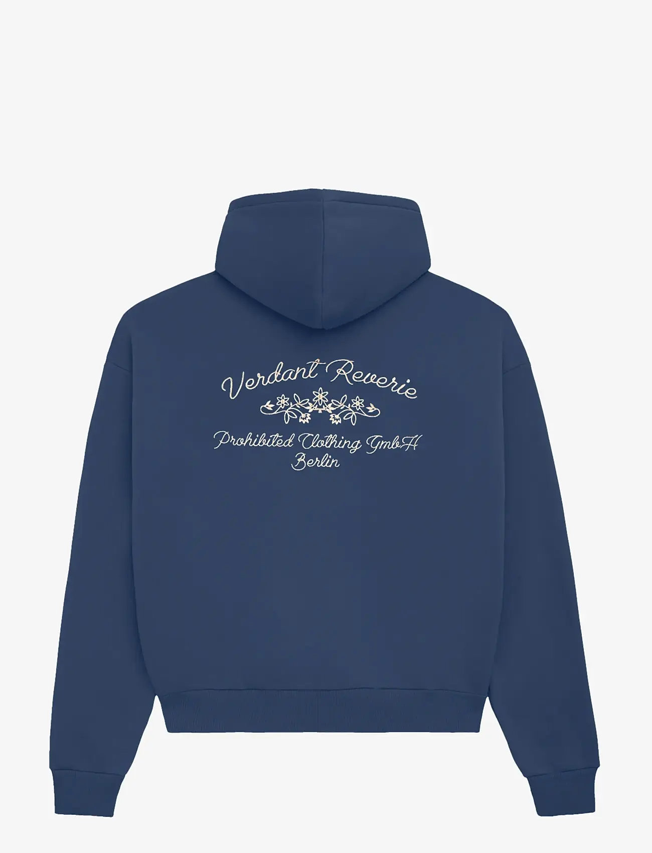 Prohibited - Verdant Reverie Hoodie - kapuutsiga dressipluusid - blue - 1