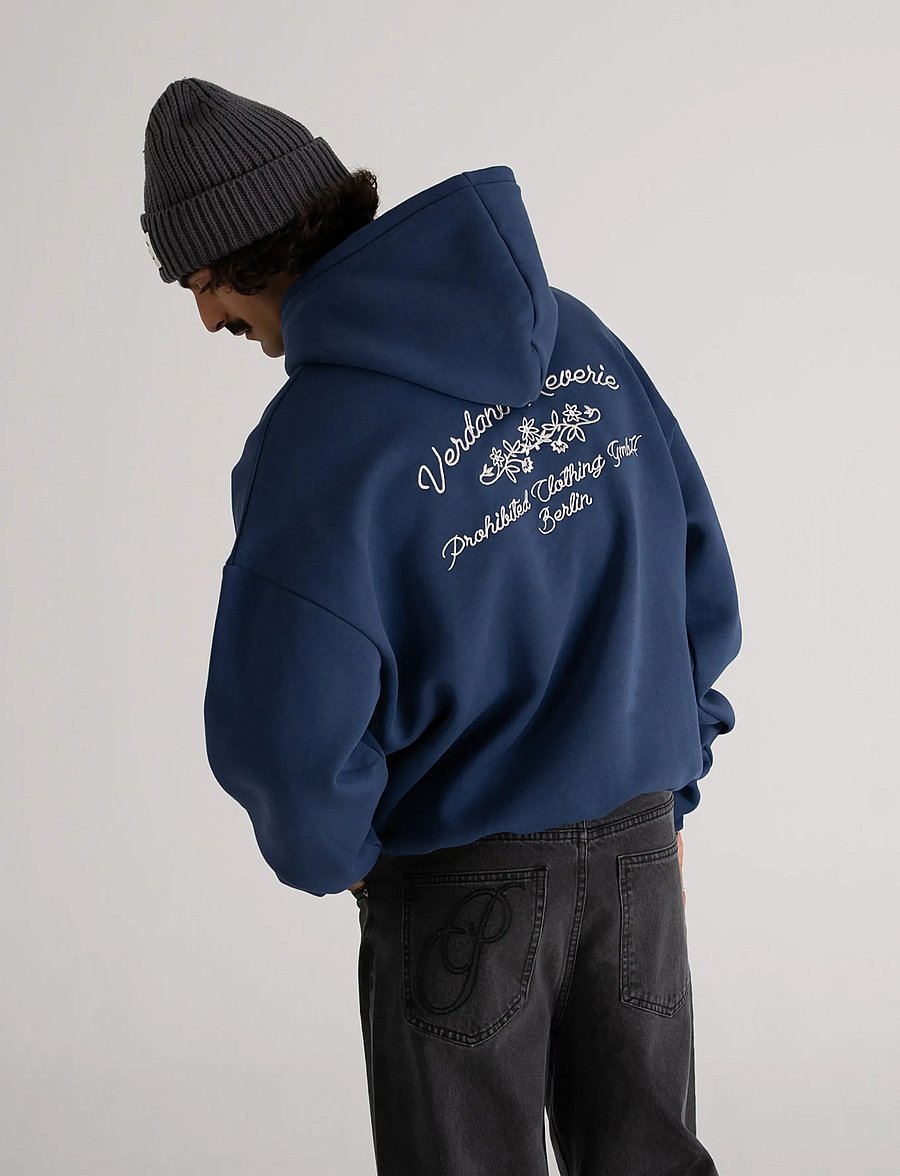 Prohibited - Verdant Reverie Hoodie - blue - 3