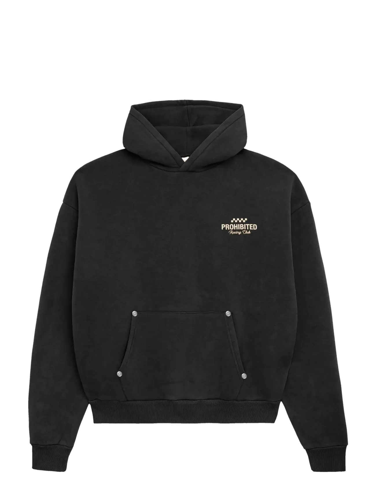Prohibited - Racing Club Hoodie Black (SW) - hoodies - black (sw) - 1