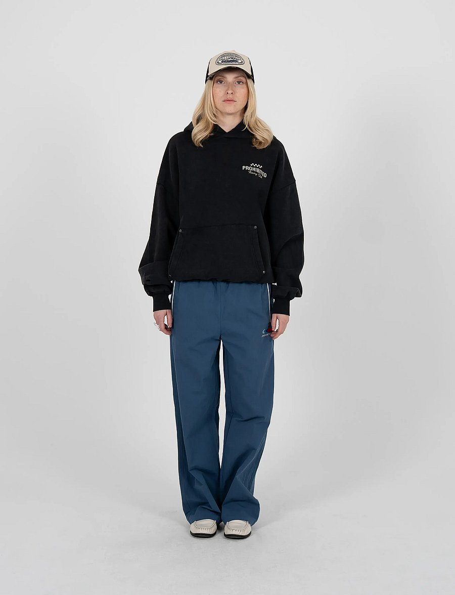 Prohibited - Racing Club Hoodie Black (SW) - kapuzenpullover - black (sw) - 5